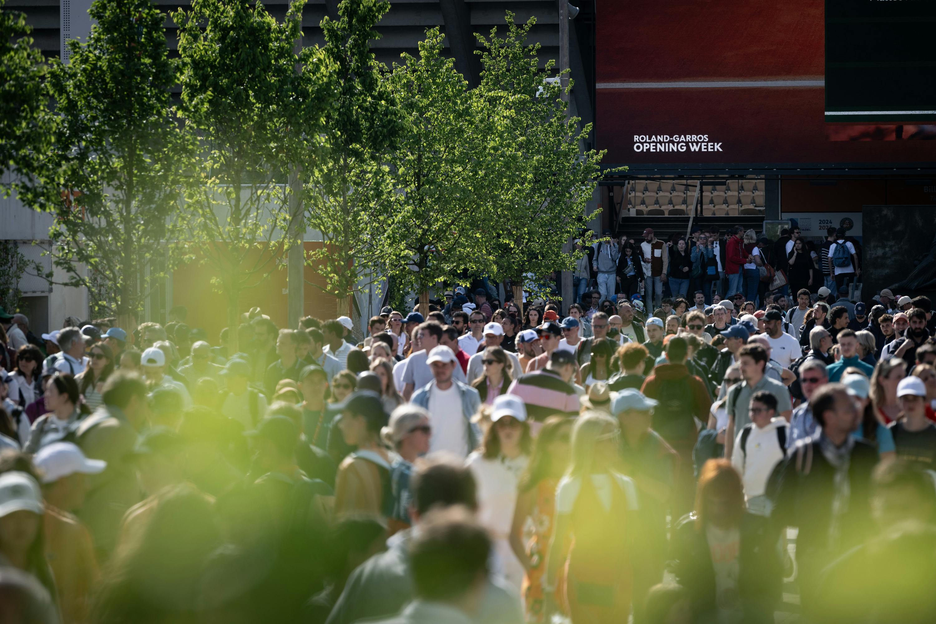 Spectateurs, Roland-Garros 2024