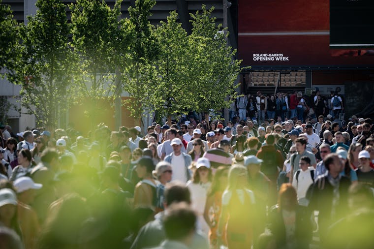 Spectateurs, Roland-Garros 2024 Spectateurs, Roland-Garros 2024