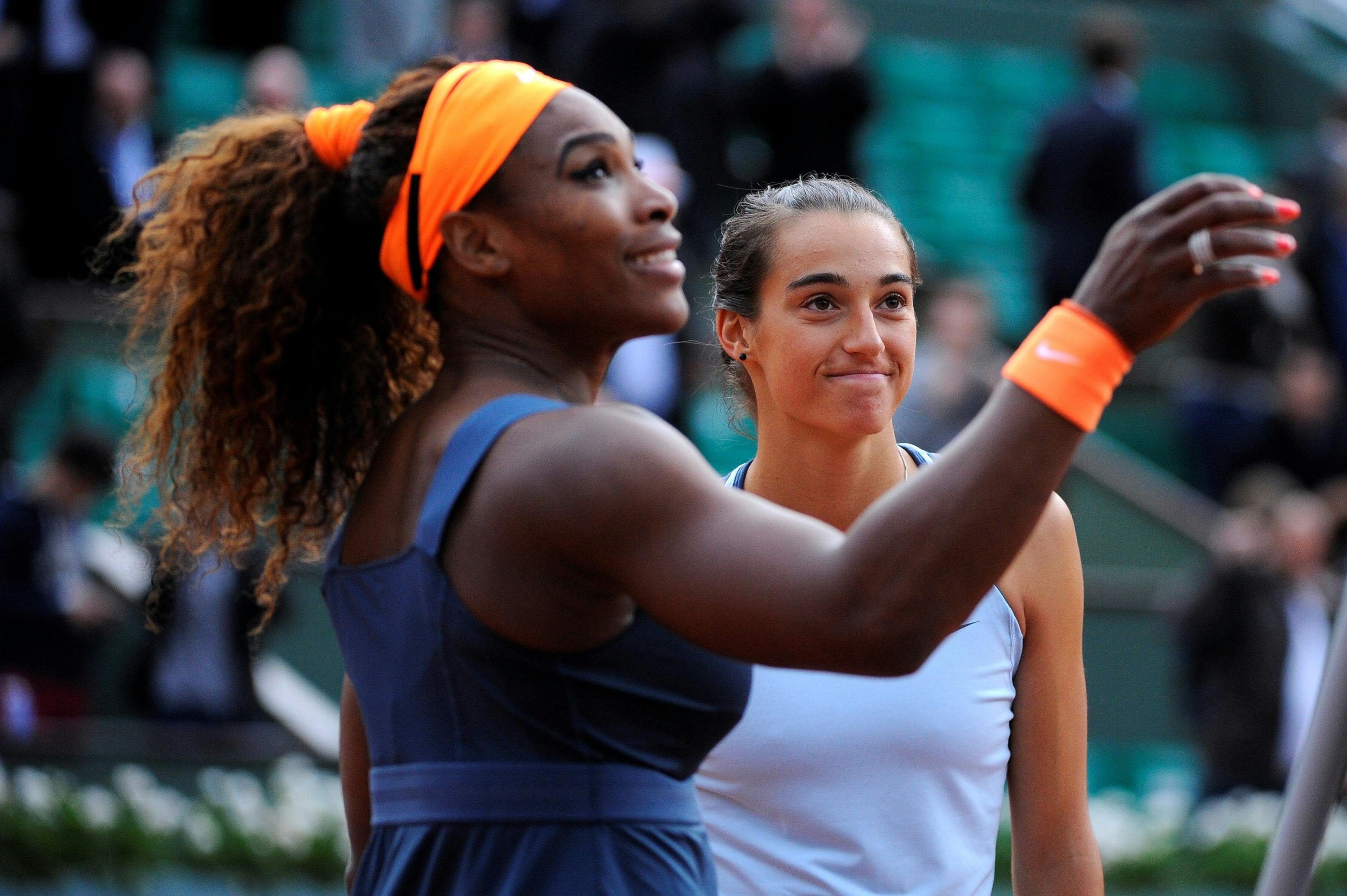 Serena Williams & Caroline Garcia / Deuxième tour, Roland-Garros 2013