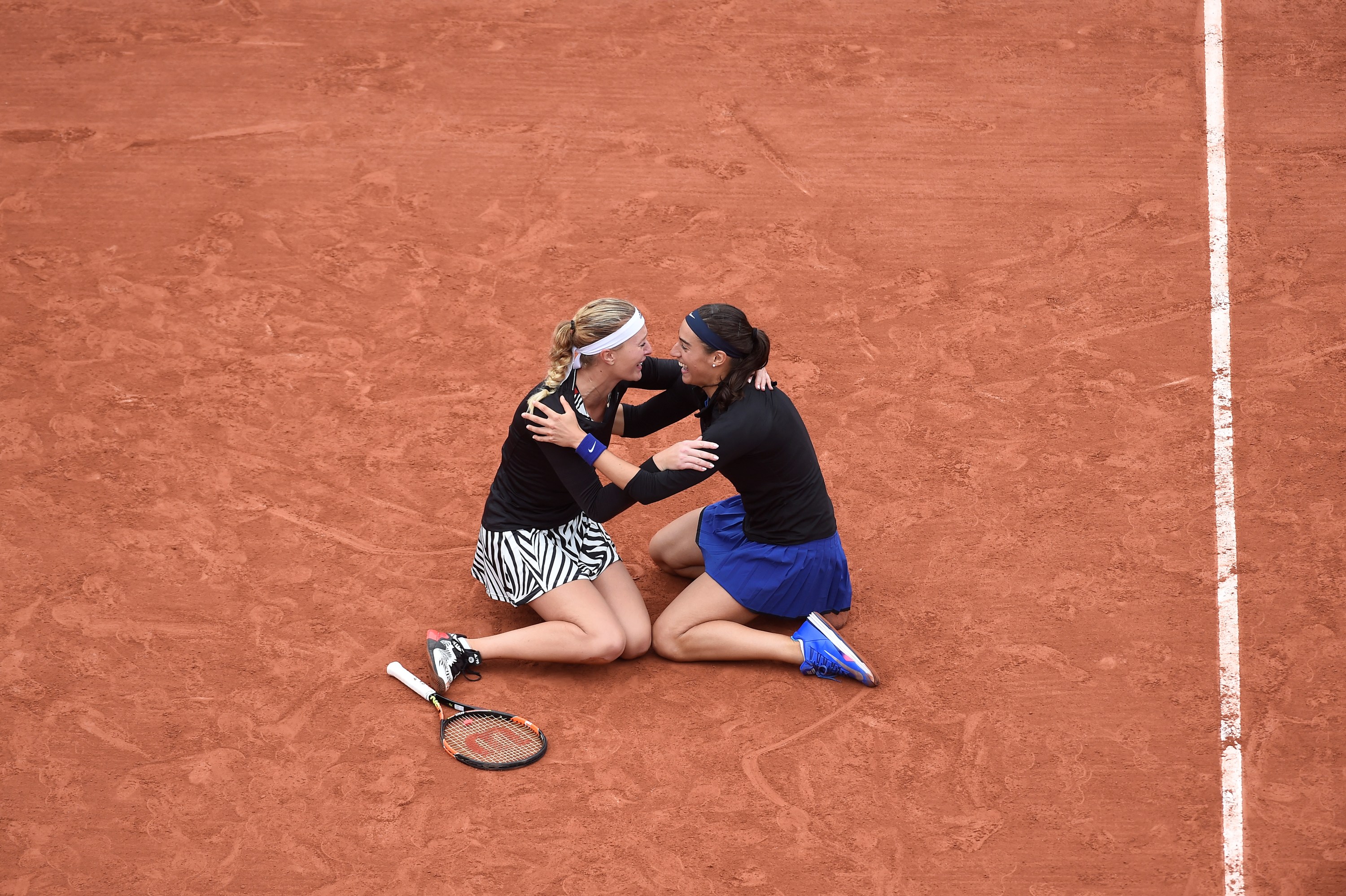 Caroline Garcia & Kristina Mladenovic / finale, double dames, Roland-Garros 2016
