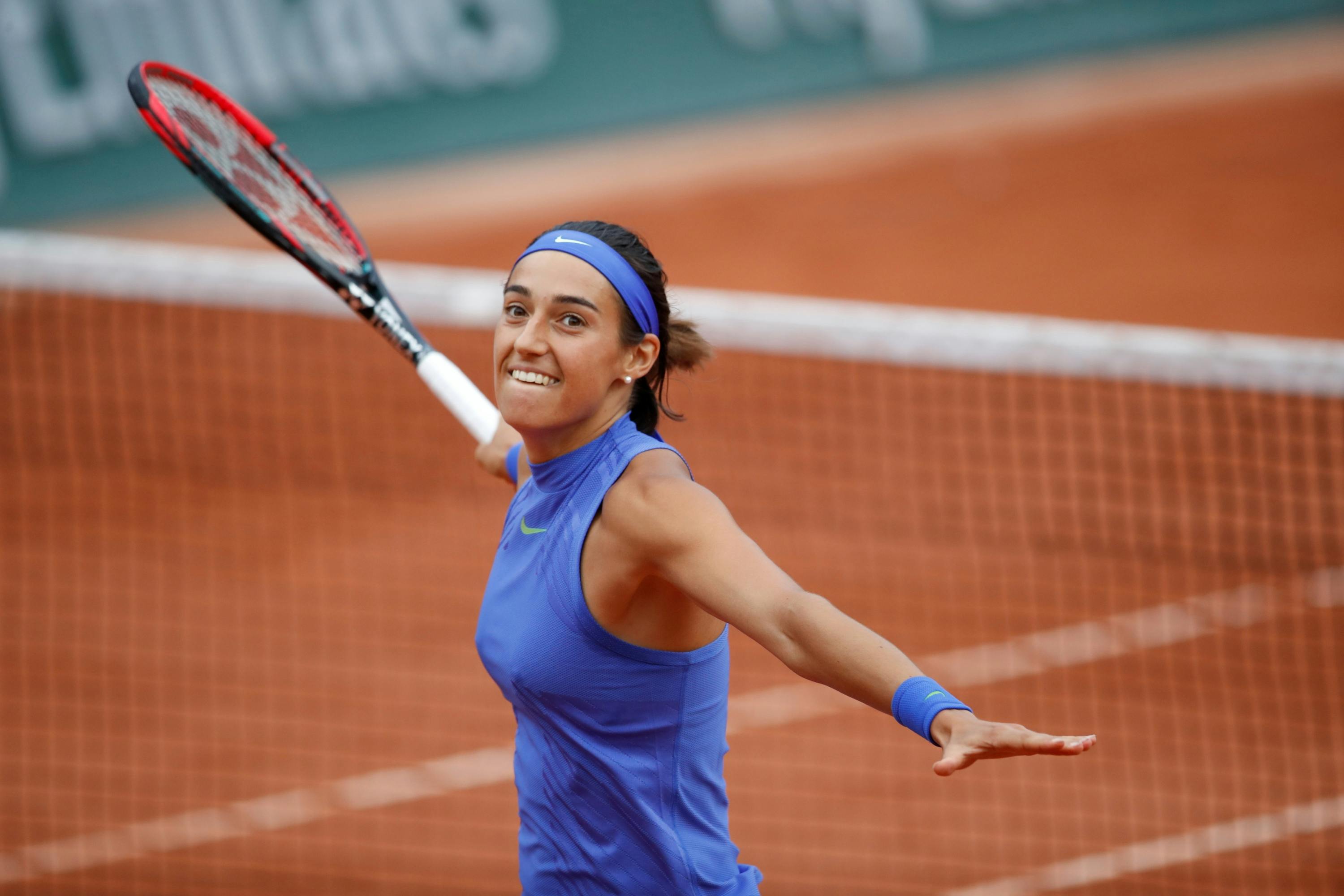 Caroline Garcia / Huitièmes de finale, Roland-Garros 2017