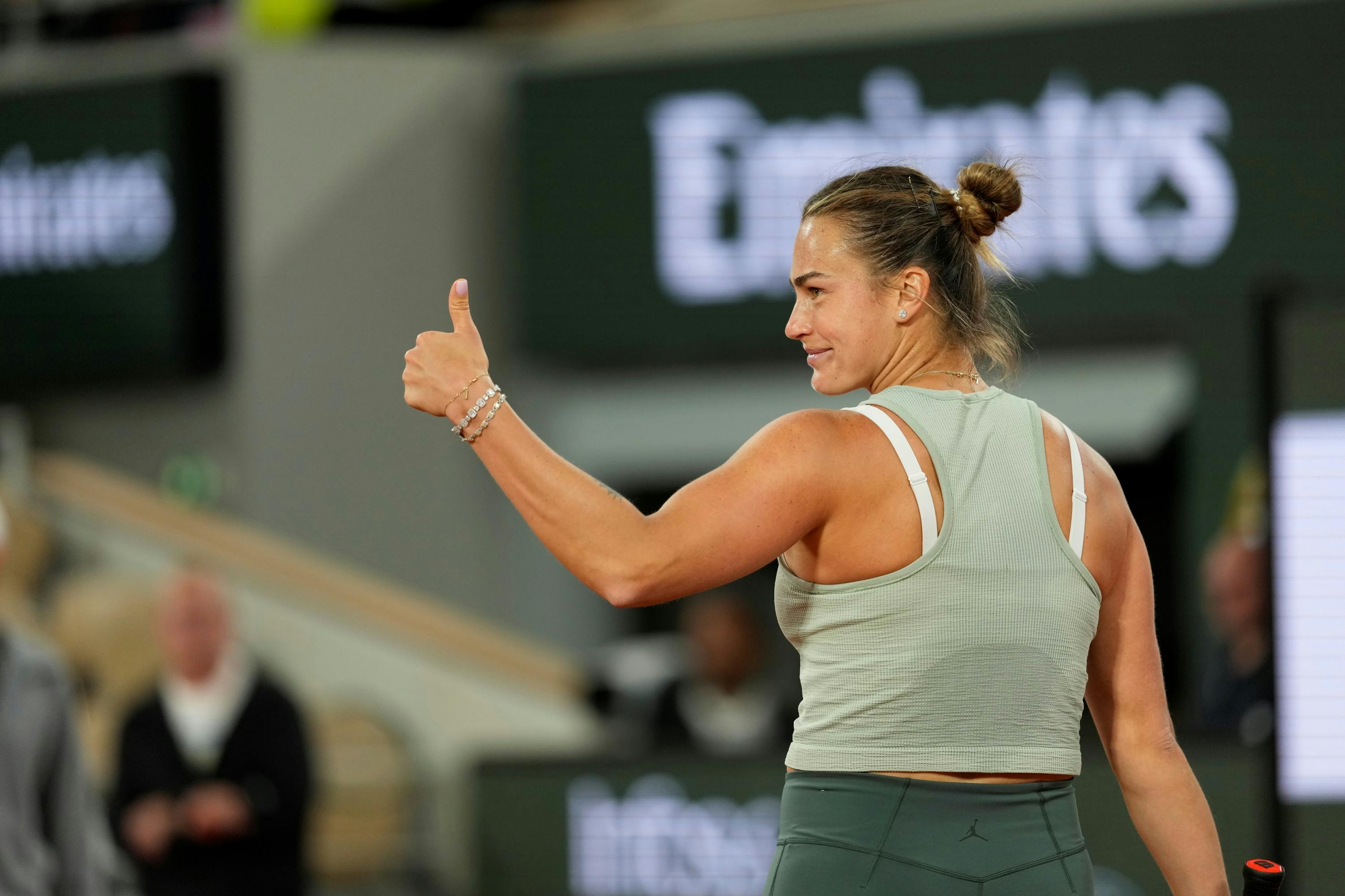 Aryna Sabalenka Practice / Roland-Garros 2025