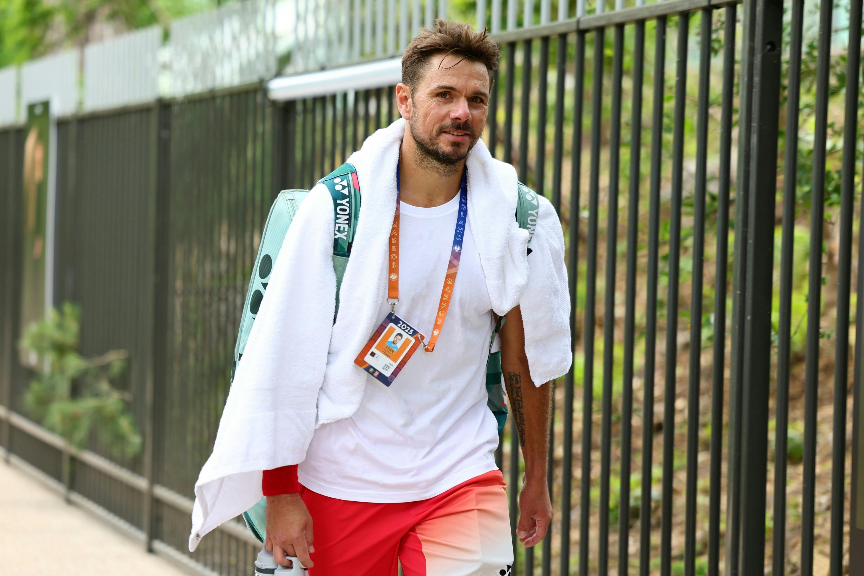 Stan Wawrinka / Practice Roland-Garros 2025