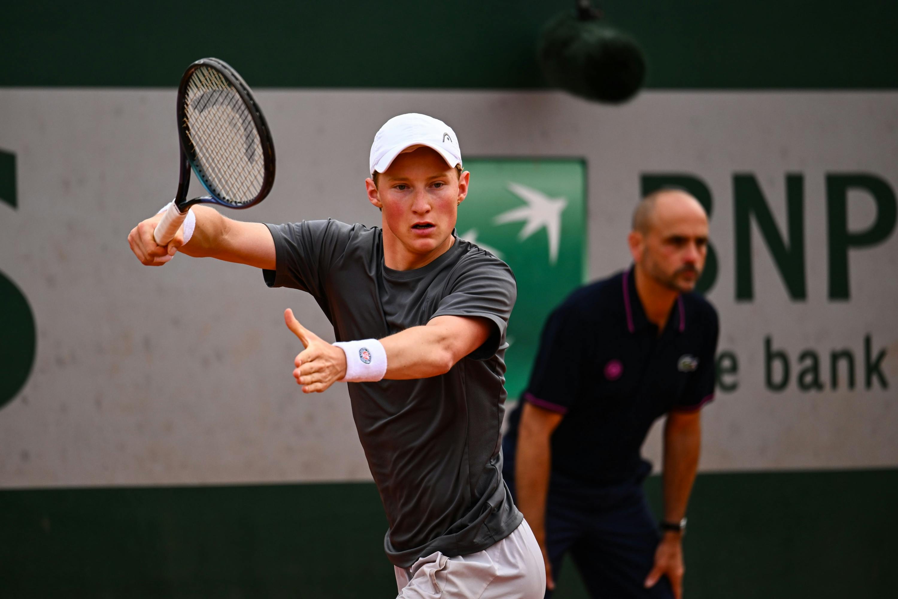 Elmer Moller, Roland-Garros 2025, second round qualifying