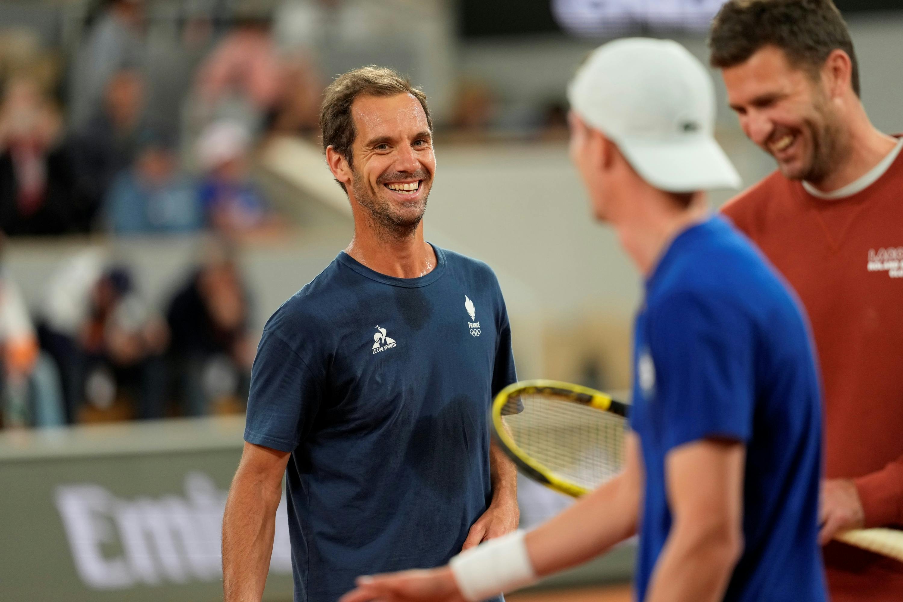 Richard Gasquet Ugo Humbert / Practice Roland-Garros 2025