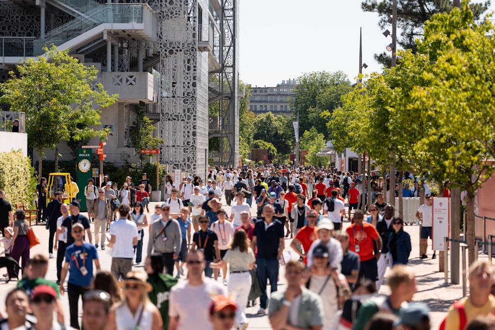 Spectateurs, Roland-Garros 2025