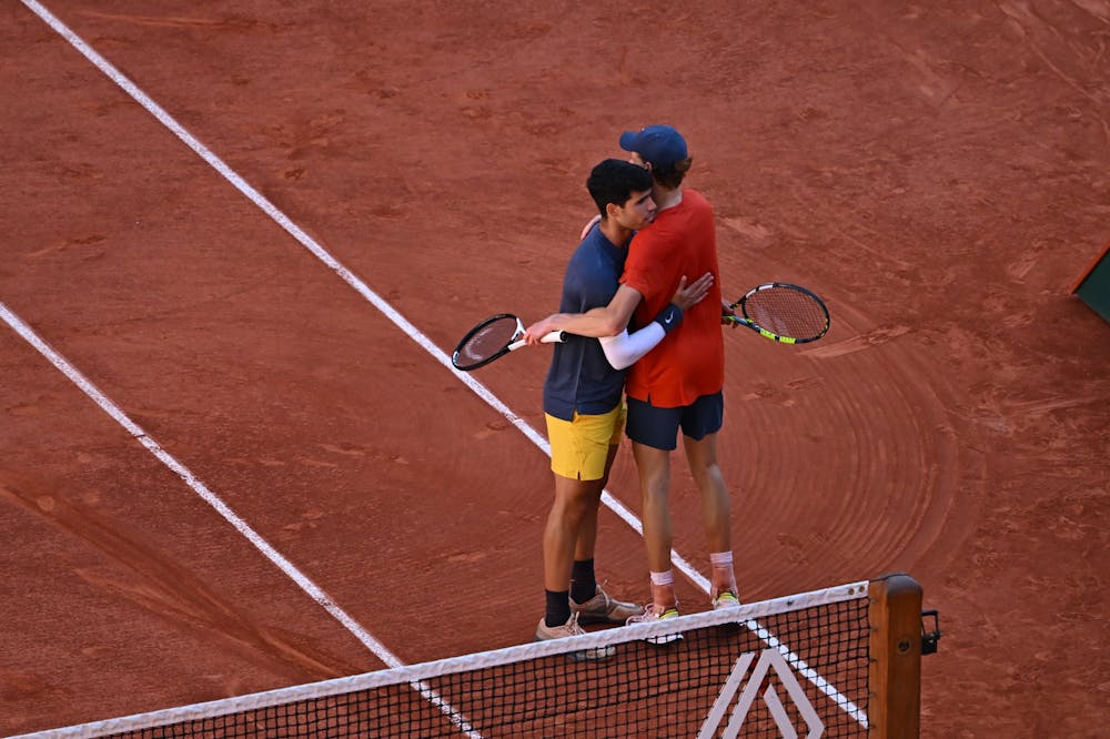 Carlos Alcaraz Jannik Sinner Roland-Garros 2024 / demi-finale