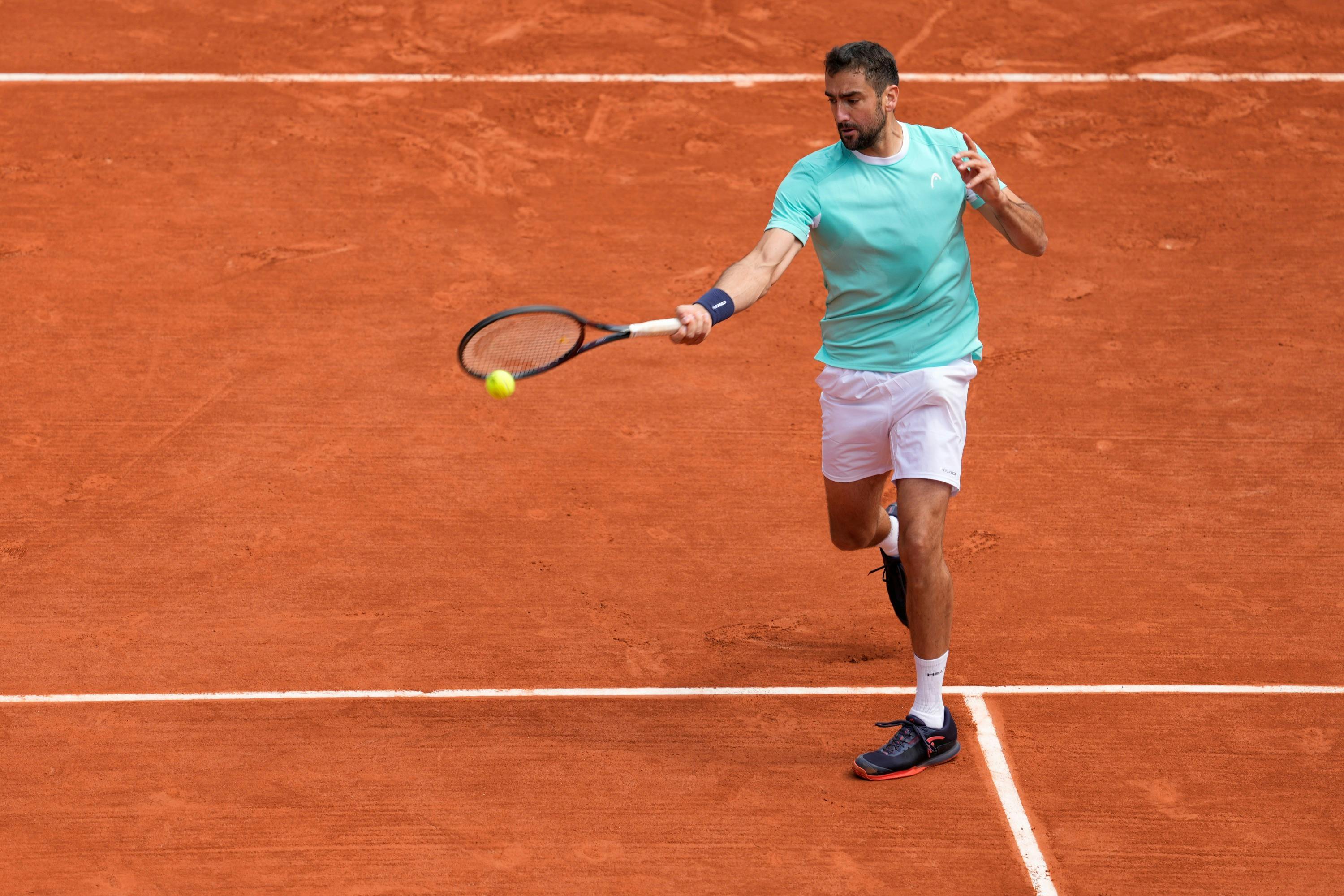 Marin Cilic Deuxième tour, qualifications, Roland-Garros 2025