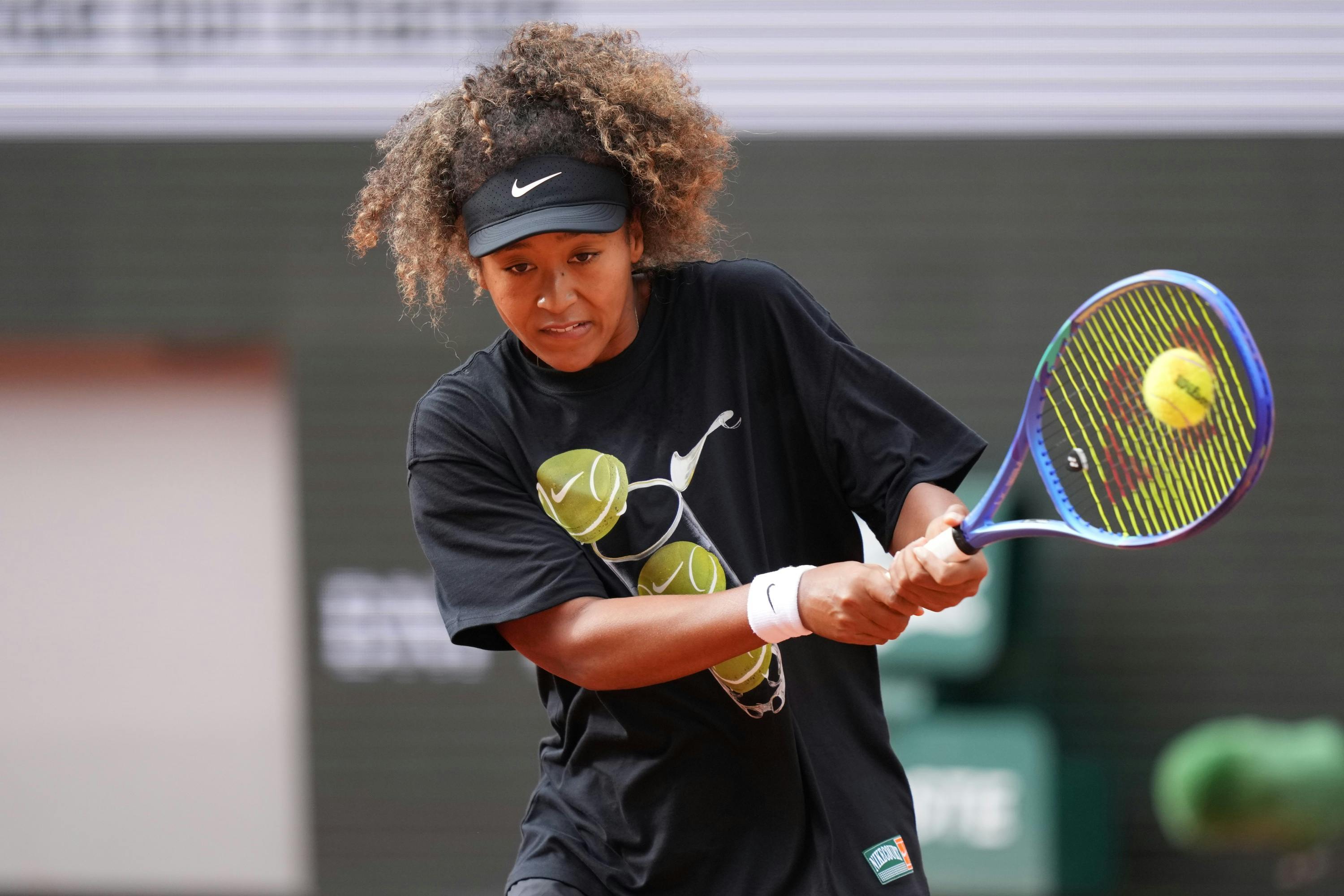 Naomi Osaka / Practice Roland-Garros 2025