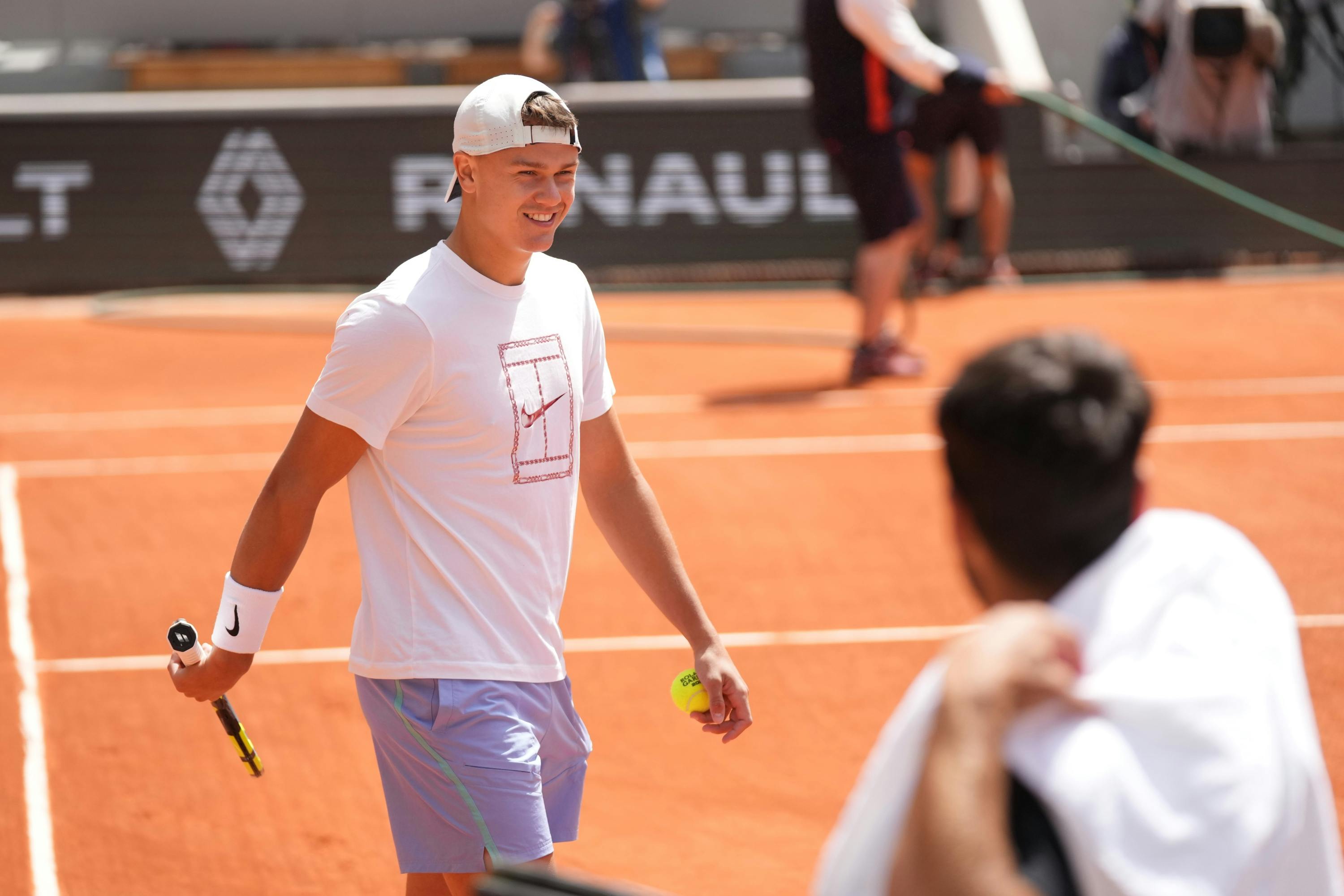 Holger Rune / Practice Roland-Garros 2025