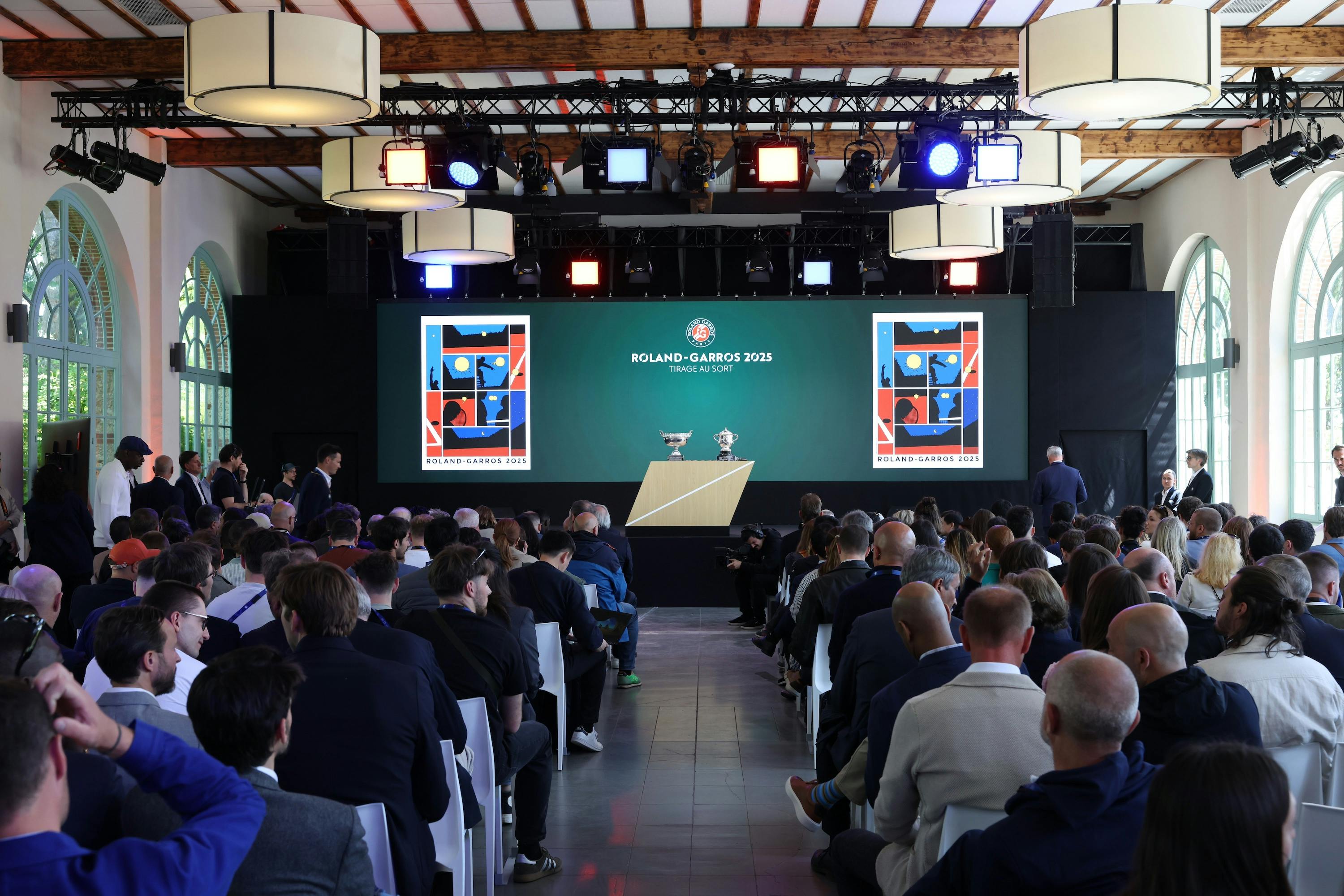 Tirage au sort, Roland-Garros 2025