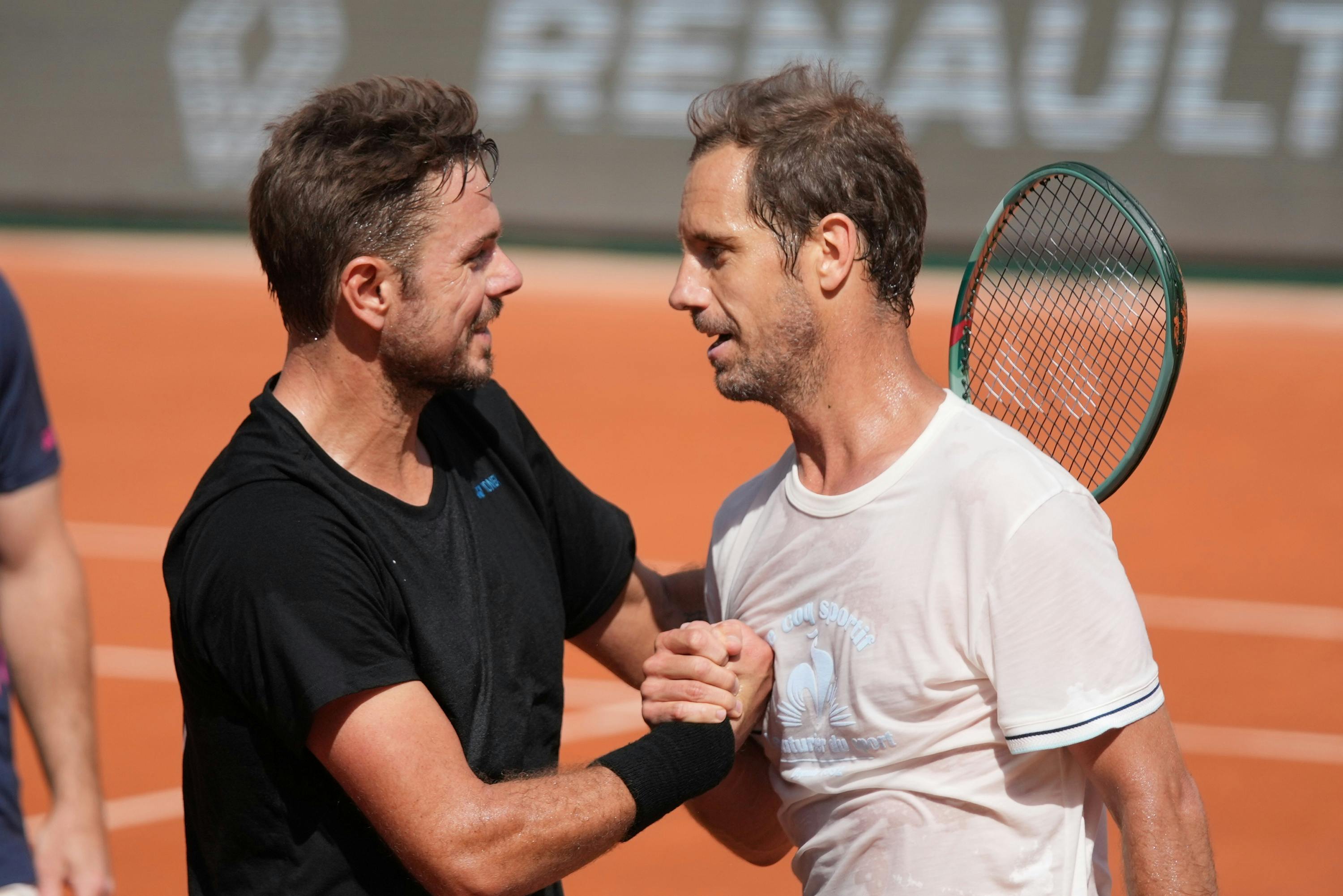 Stan Wawrinka Richard Gasquet / Practice Roland-Garros 2025