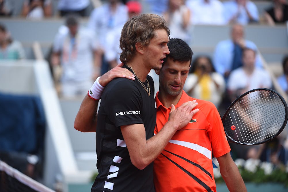 Alexander Zverev & Novak Djokovic / Quarts de finale Roland-Garros 2019