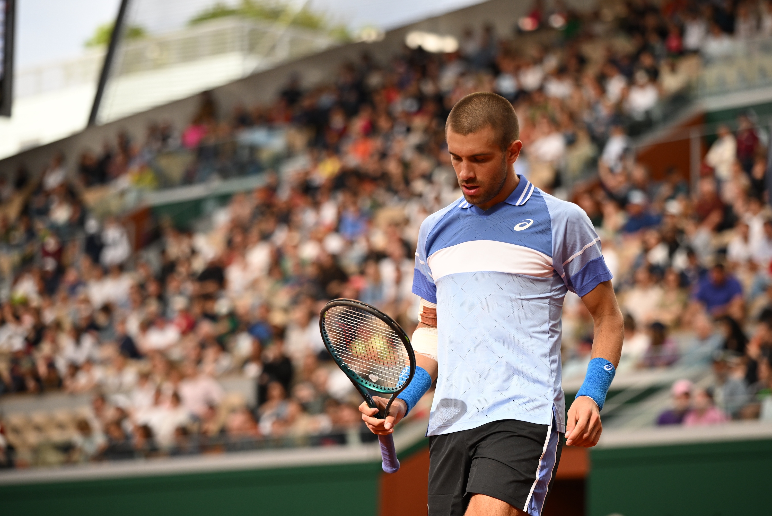 Borna Coric, Roland-Garros 2024, Simple Messieurs, 1er Tour