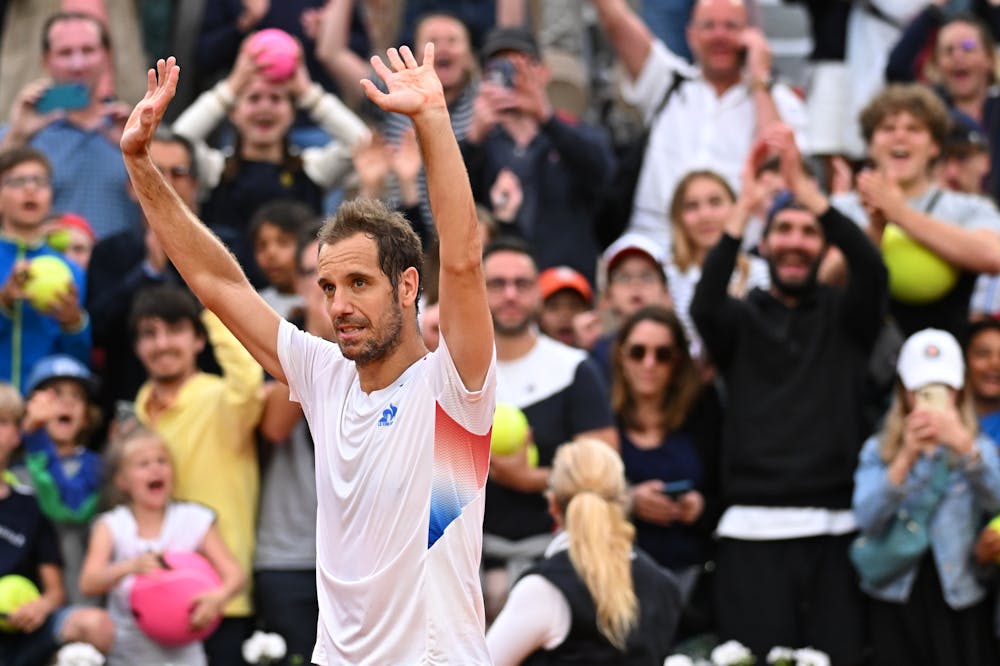 Richard Gasquet / Premier tour Roland-Garros 2024