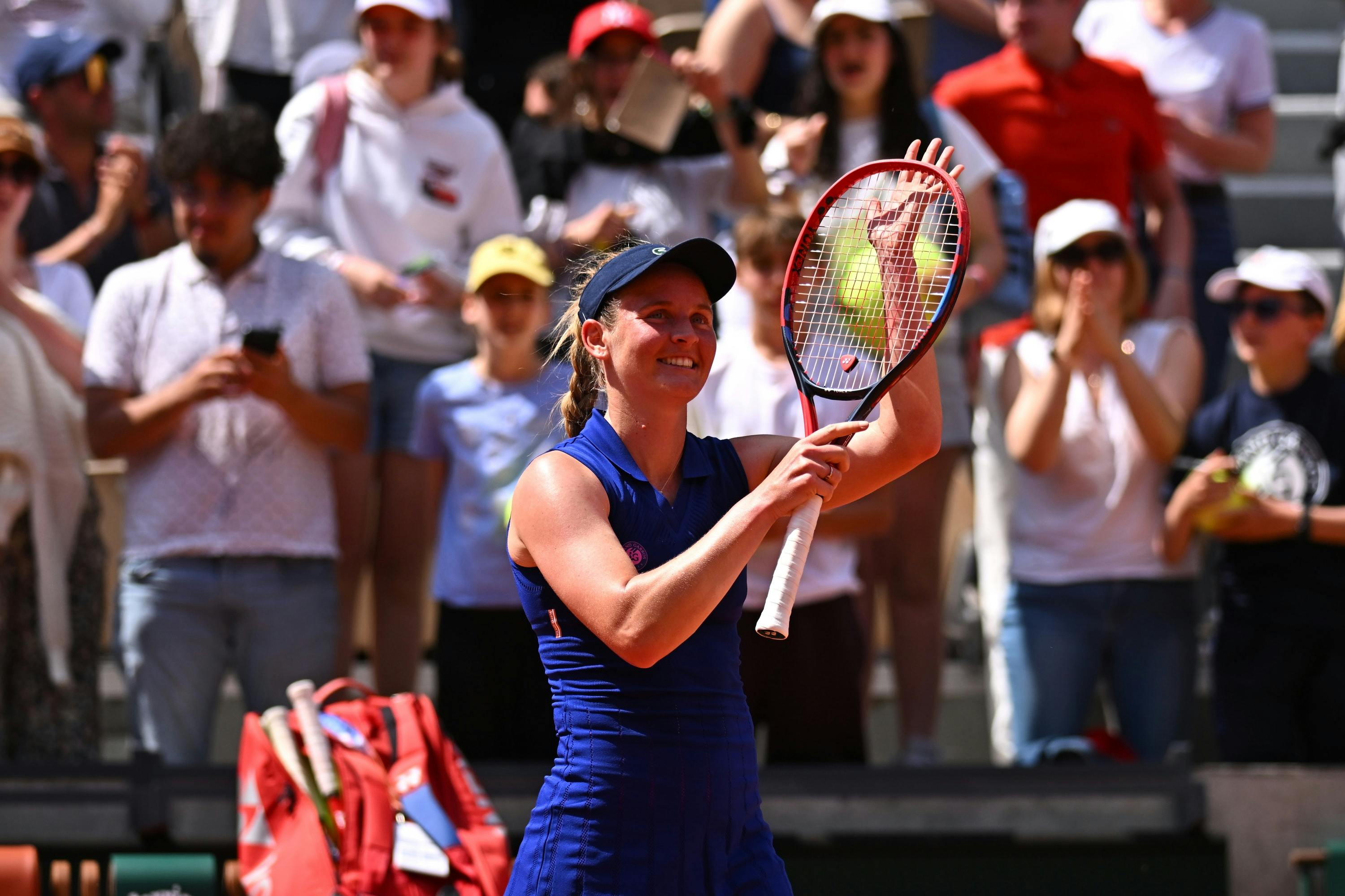 Fiona Ferro, Premier tour, qualifications, Roland-Garros 2025