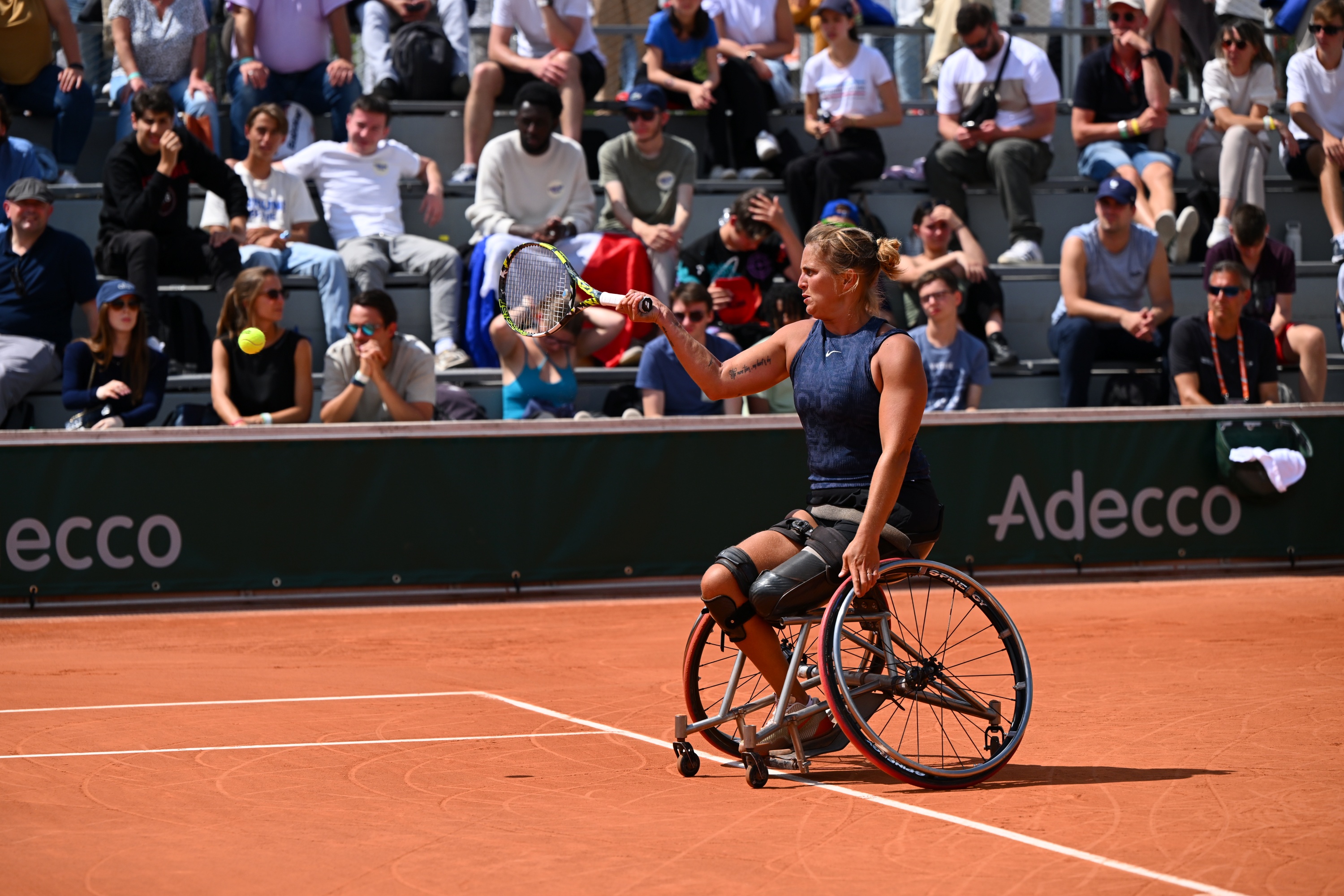 Pauline Déroulède / Premier tour Roland-Garros 2024