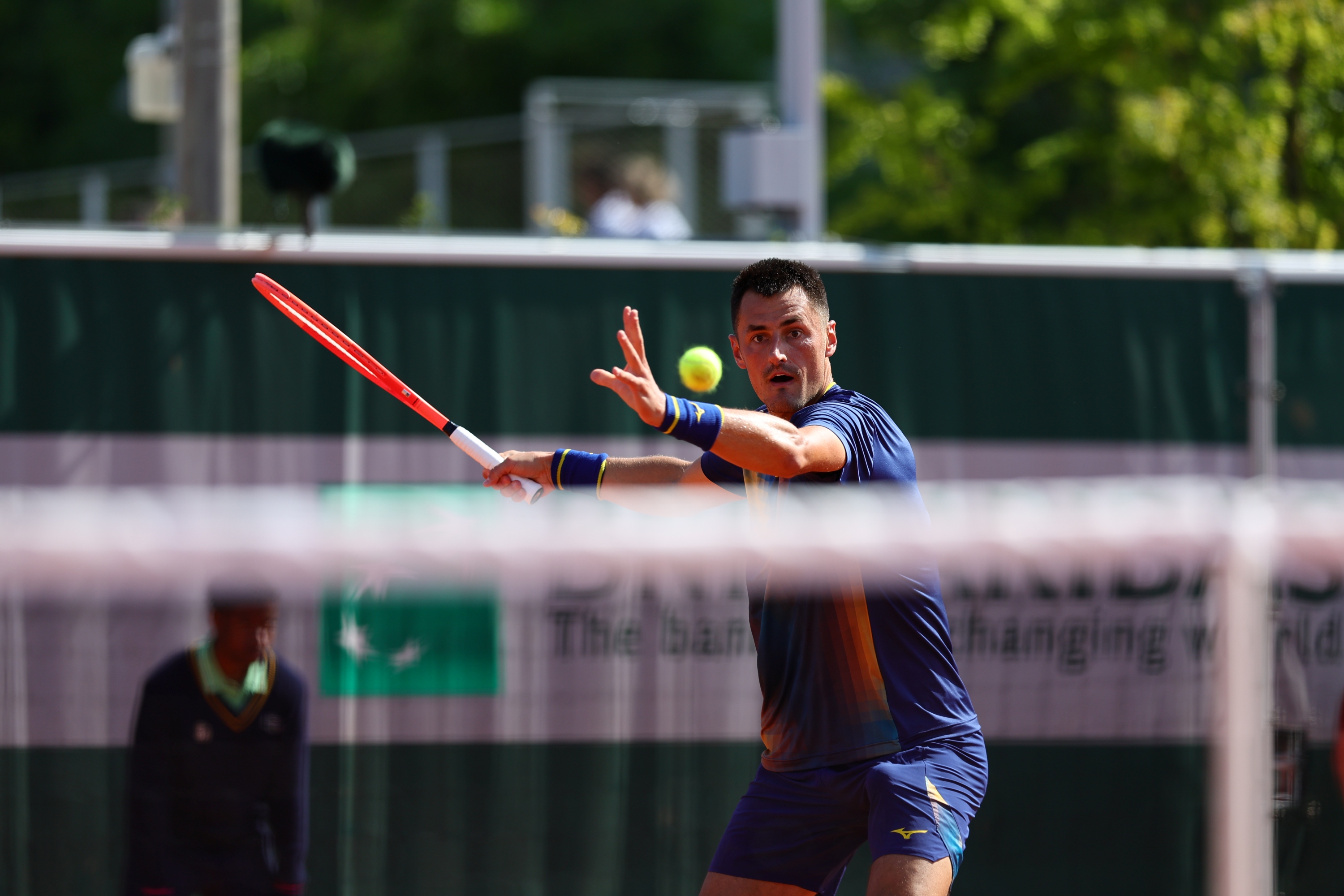 Bernard Tomic / Premier tour qualifications Roland-Garros 2025