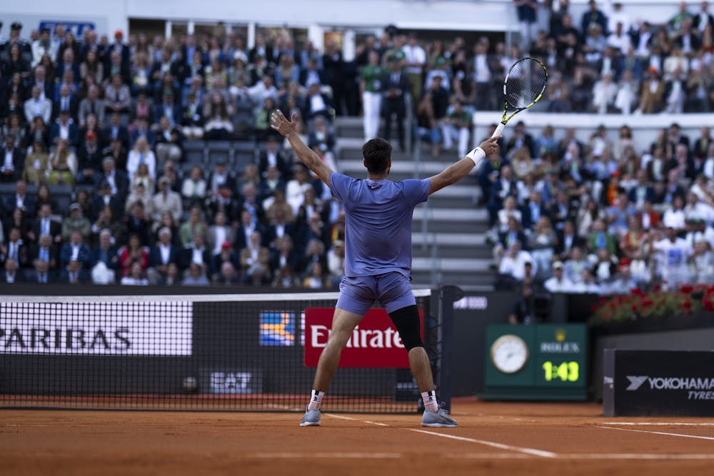 Carlos Alcaraz, finale / Masters 1000 Rome