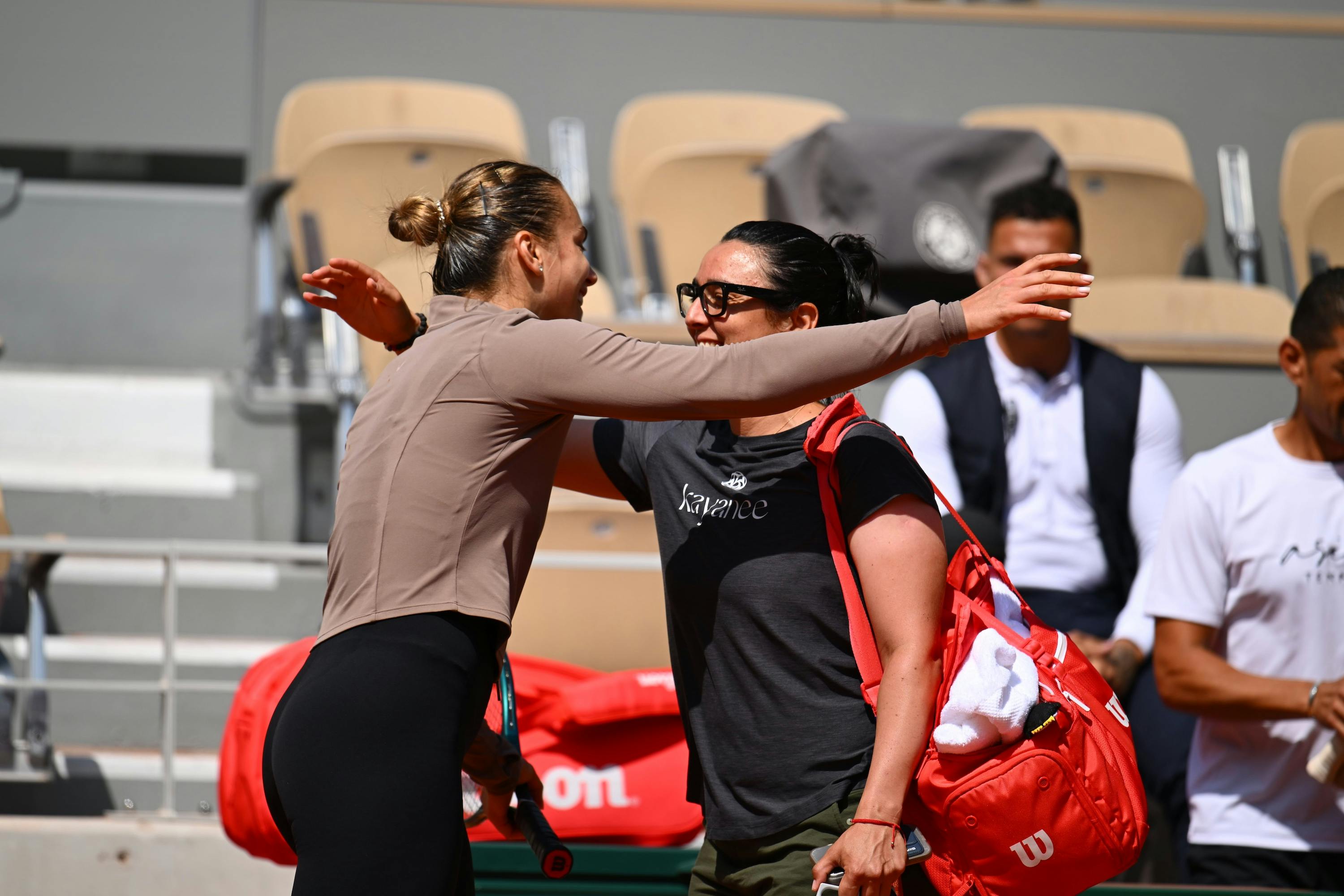 Aryna Sabalenka and Ons Jabeur Roland-Garros 2025