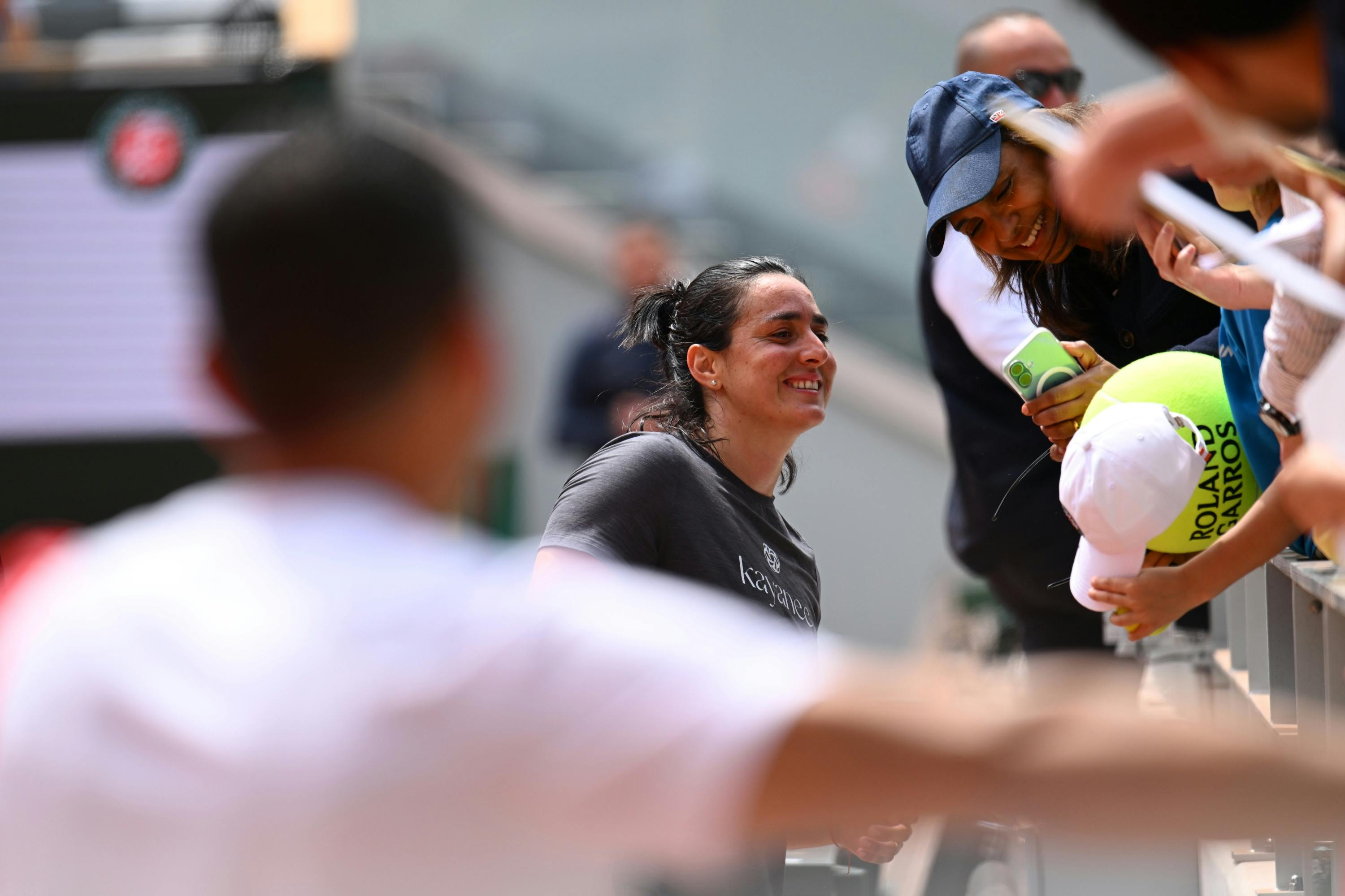 Ons Jabeur / Practice Roland-Garros 2025
