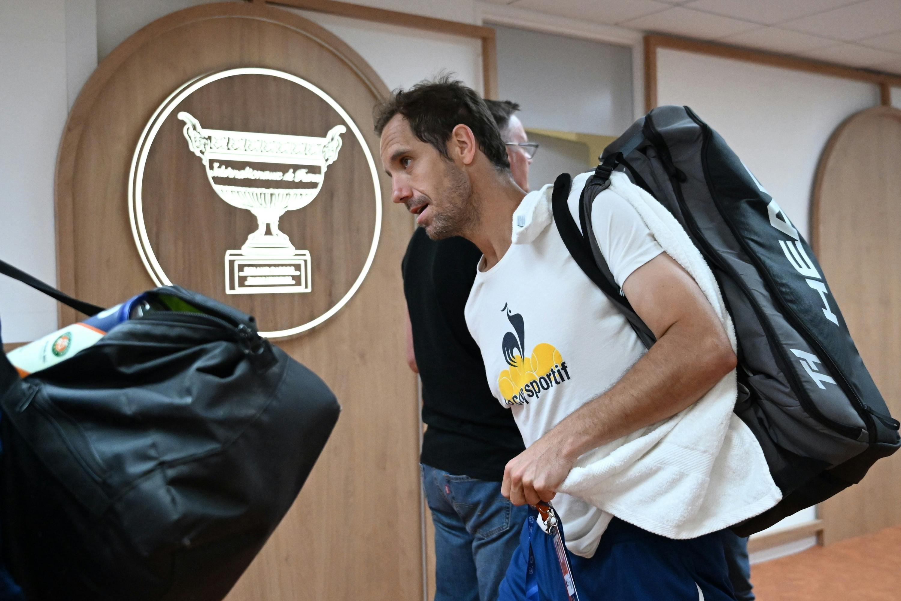 Richard Gasquet, entraînement / Roland-Garros 2025