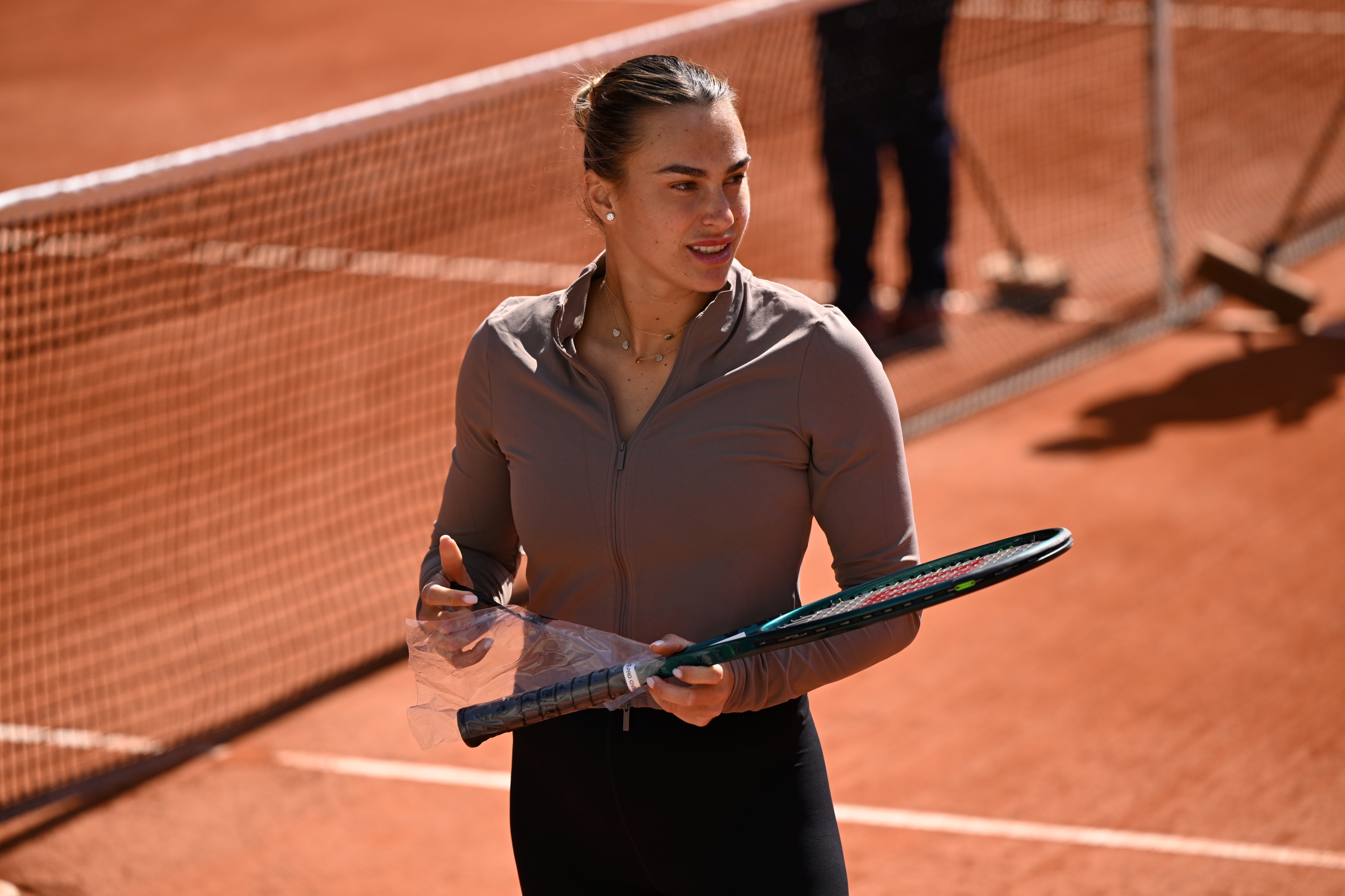 Aryna Sabalenka / Practice Roland-Garros 2025 lundi 19 mai