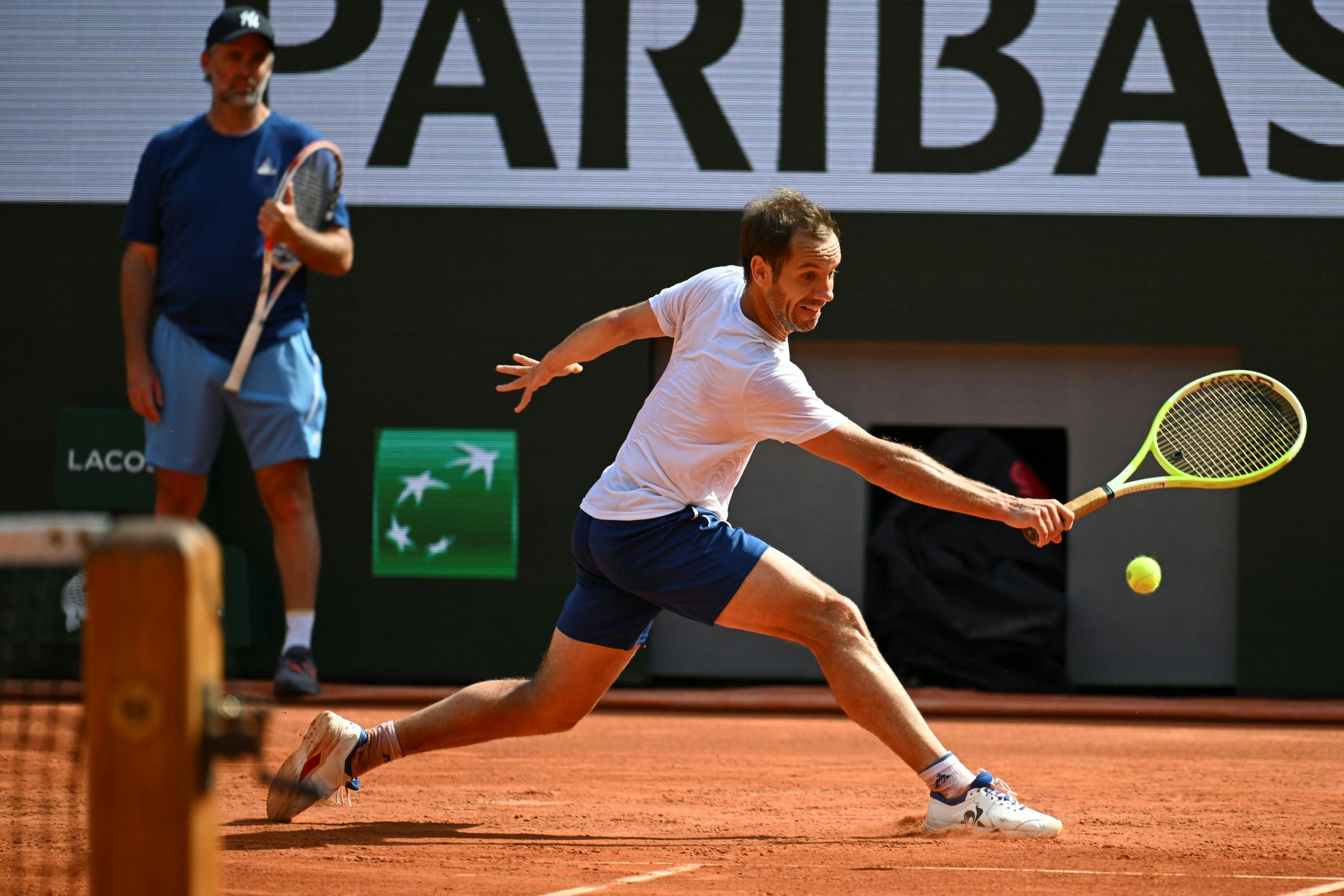 Richard Gasquet / Practice Roland-Garros 2025