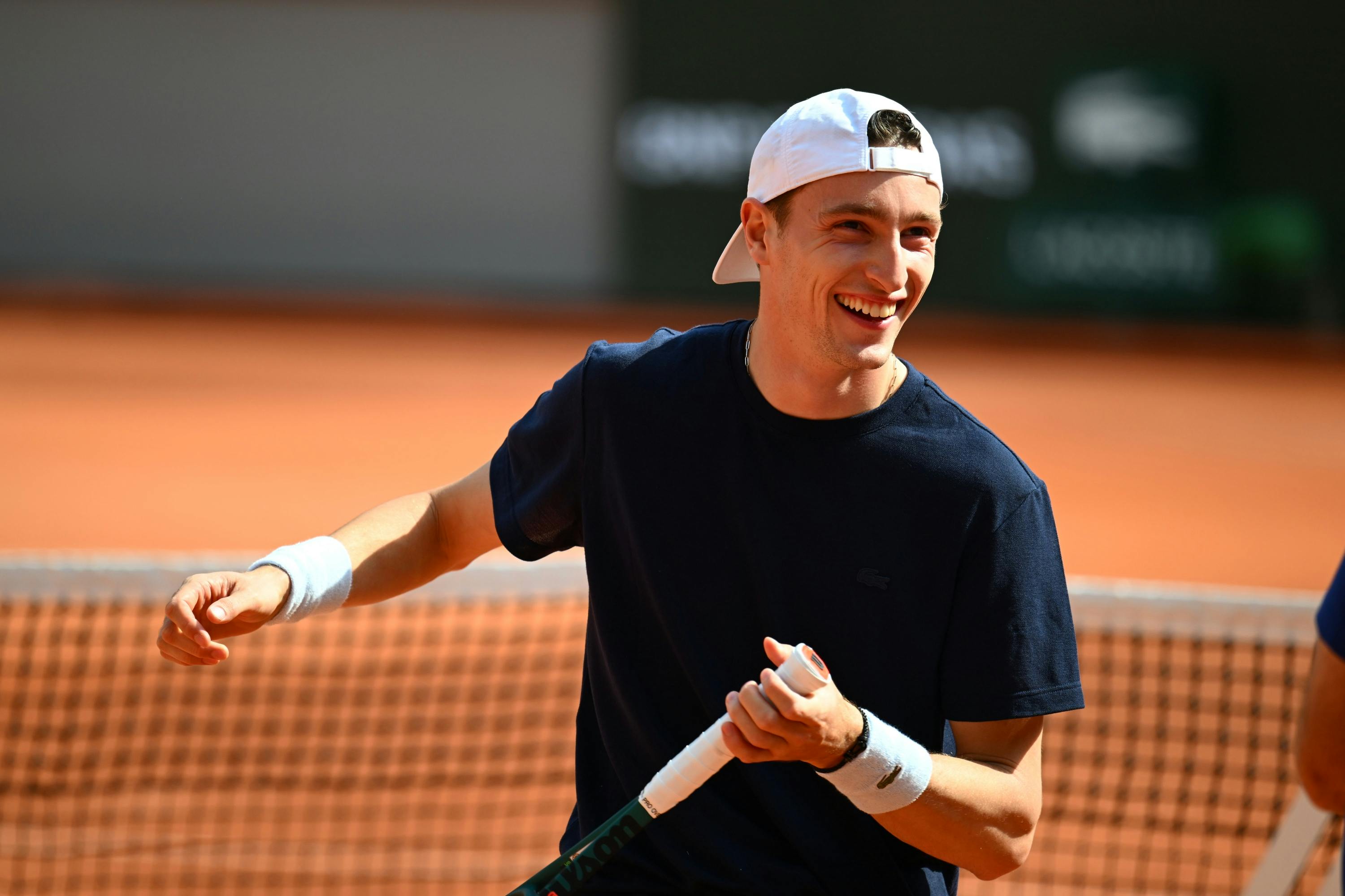 Ugo Humbert / Practice, Roland-Garros 2025