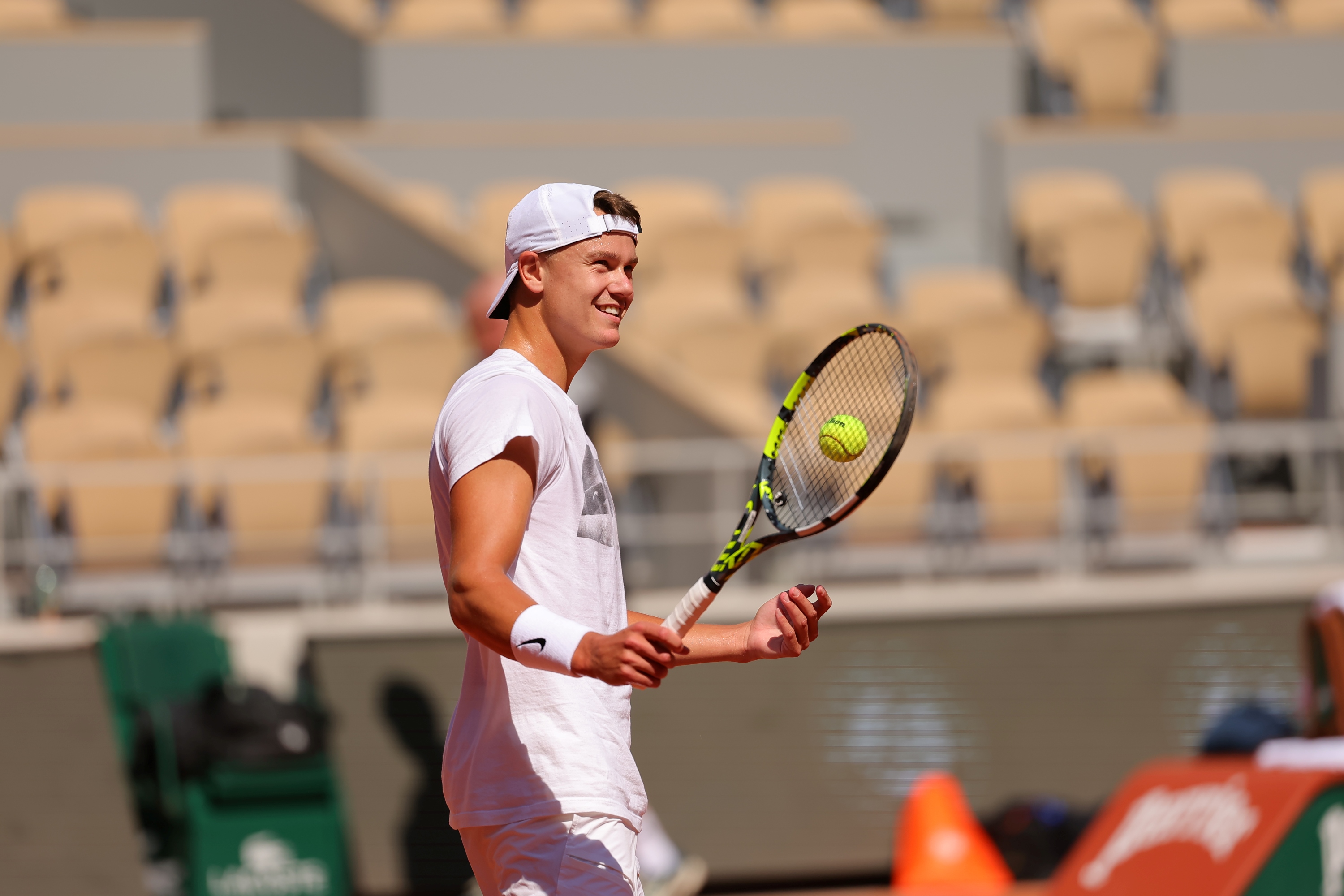 Holger Rune / Practice Roland-Garros 2025