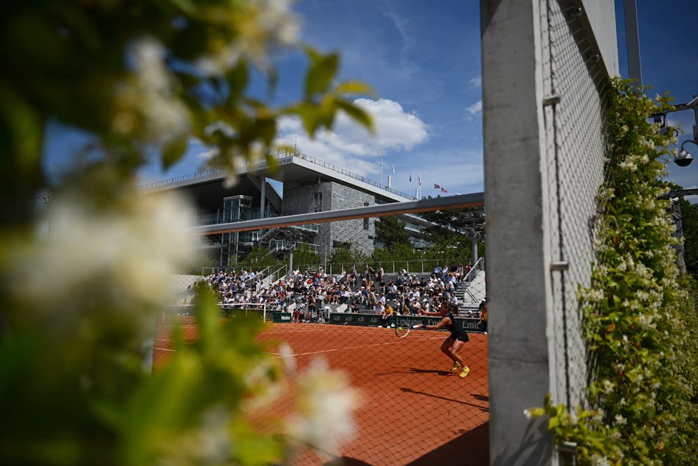 Vue Court Philippe-Chatrier / Roland-Garros 2025