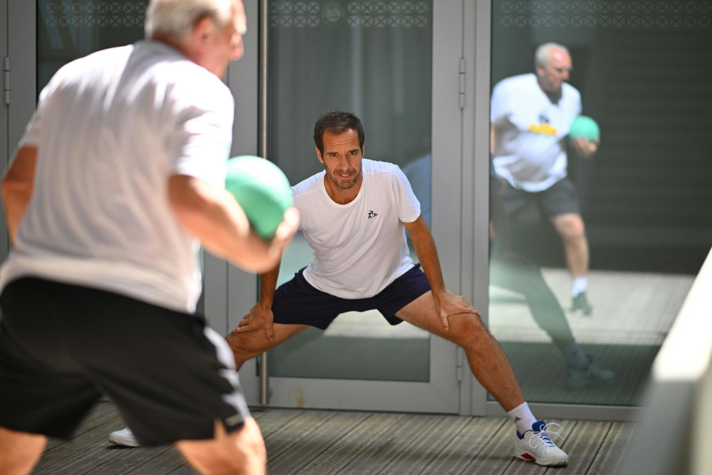 Richard Gasquet / Practice Roland-Garros 2025