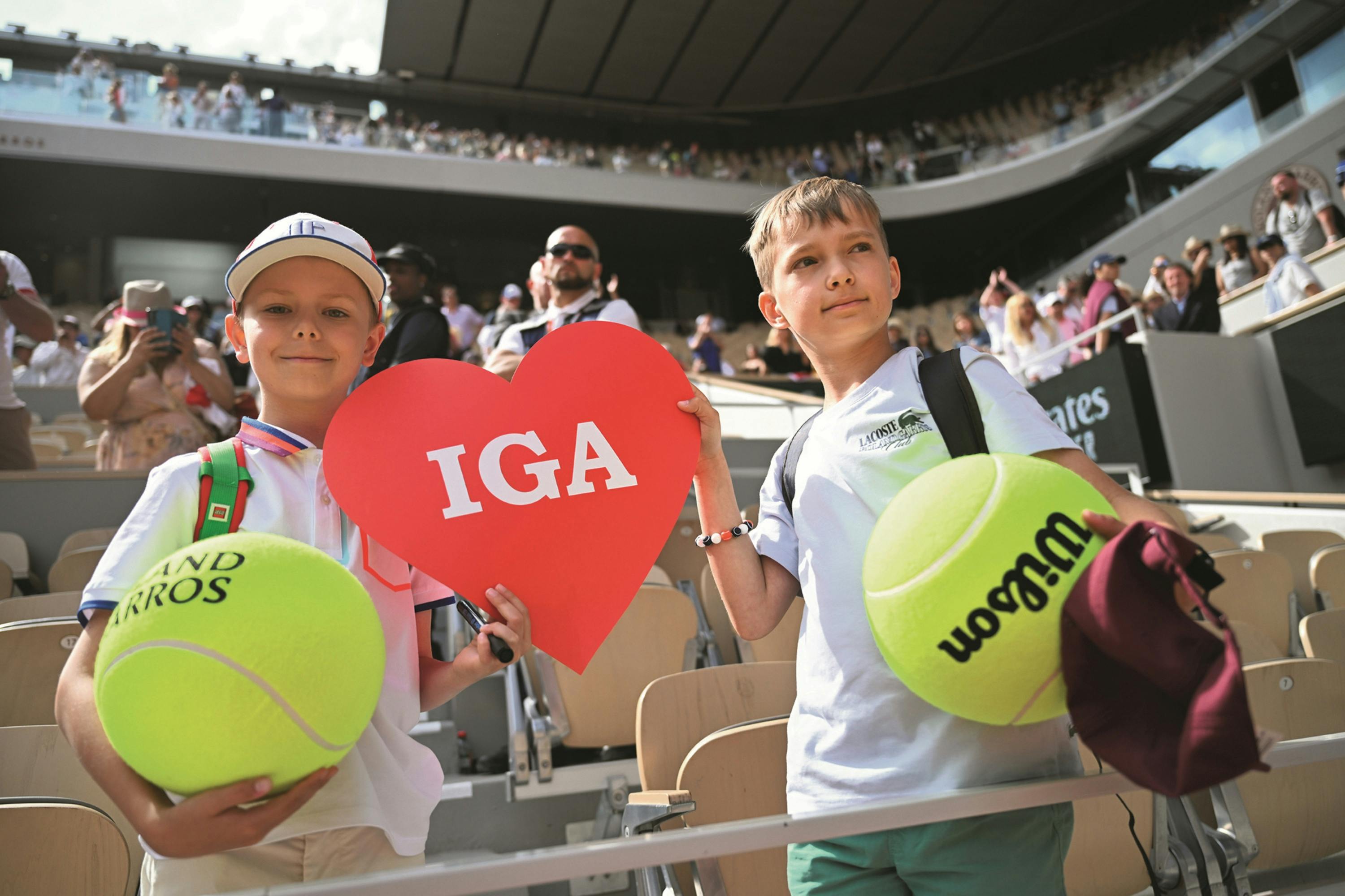 Public, Iga Swiatek / Roland-Garros 2024