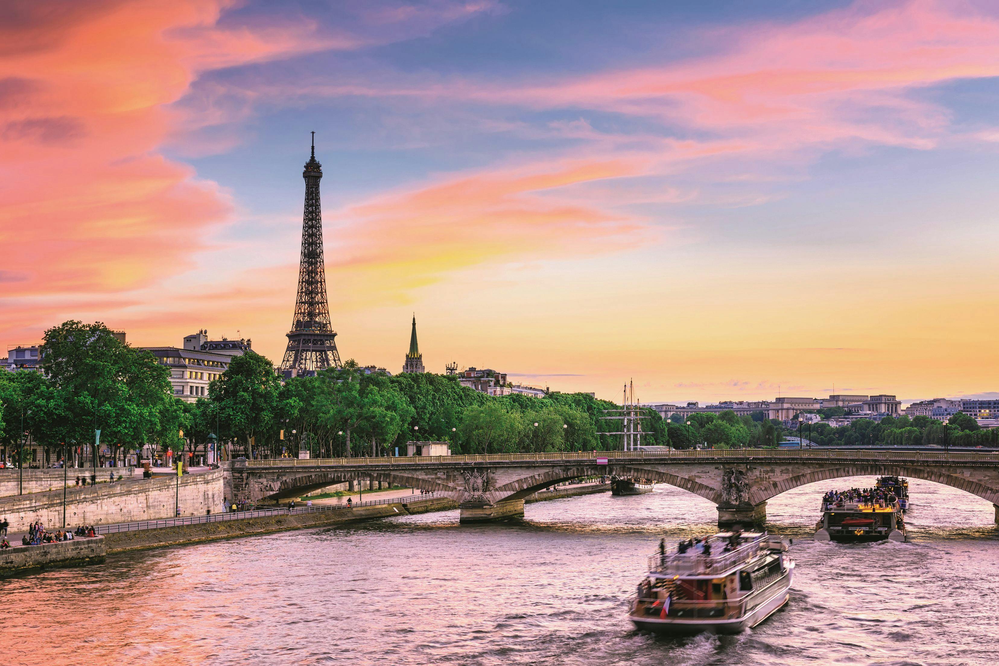 Paris Seine Tour Eiffel