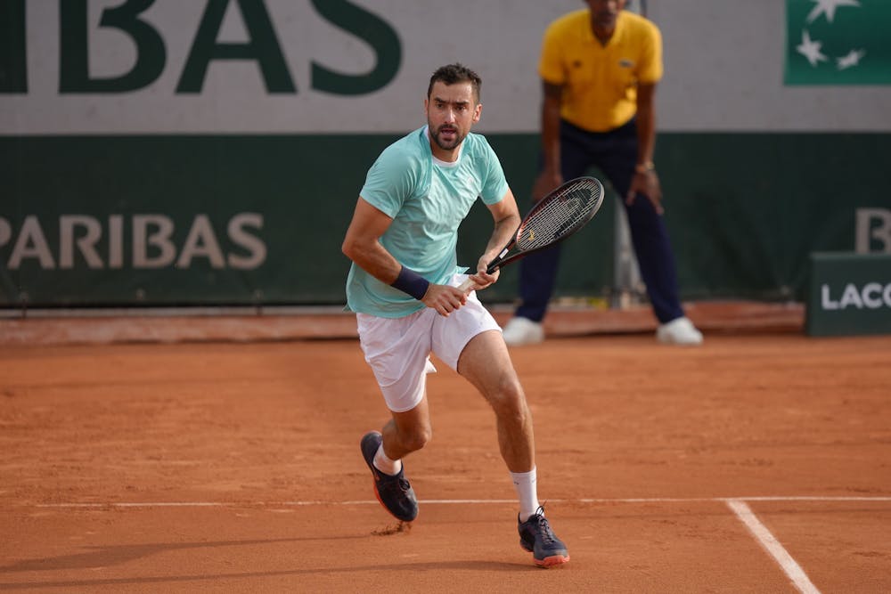 Marin Cilic Roland-Garros 2025 first round qualifying