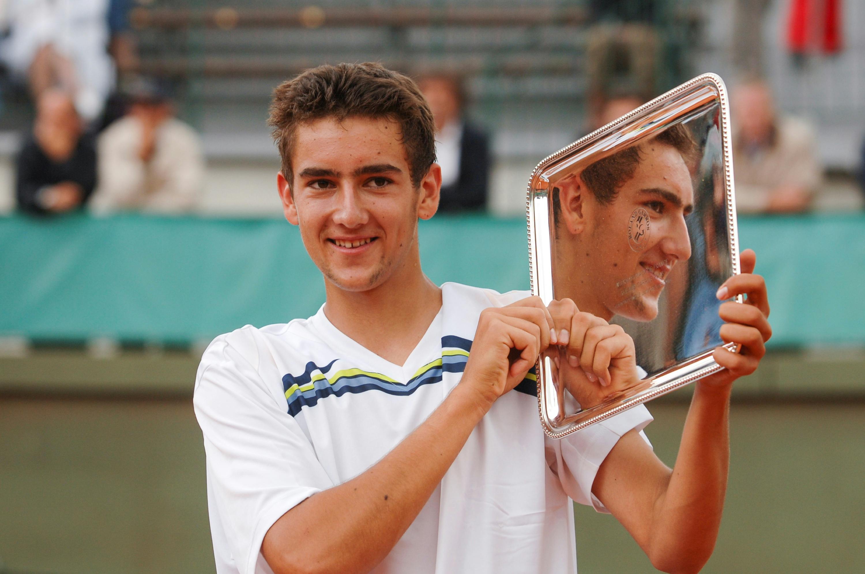 Marin Cilic / Trophée juniors Roland-Garros 2005