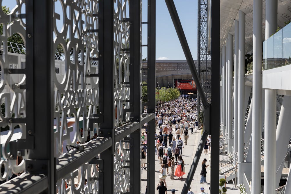 Illustration, stade / Roland-Garros 2025