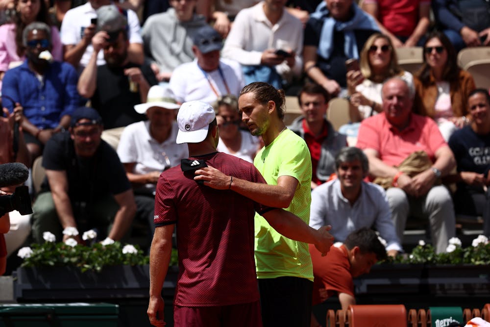 Tallon Griekspoor & Alexander Zverev / Roland-Garros 2025