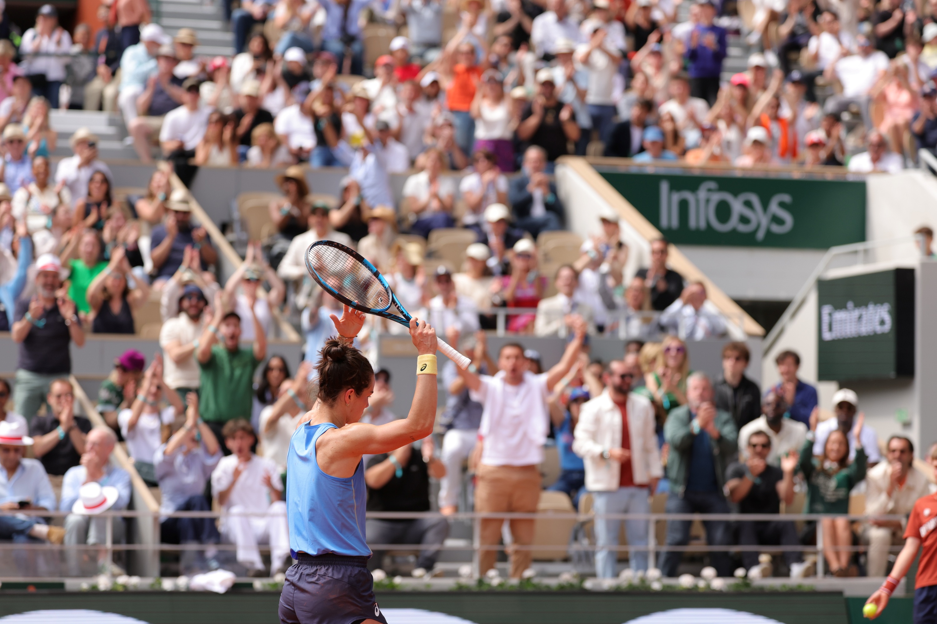 Loïs Boisson / Huitièmes de finale, Roland-Garros 2025