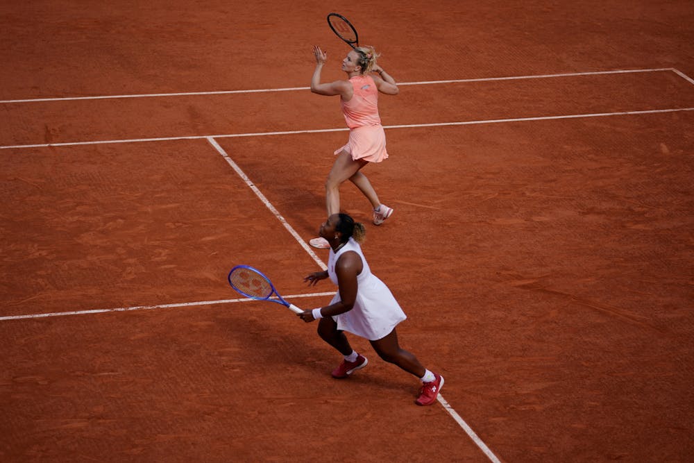 Taylor Townsend, Katerina Siniakova, Roland-Garros 2025, Double Dames, 1/8 de Finale