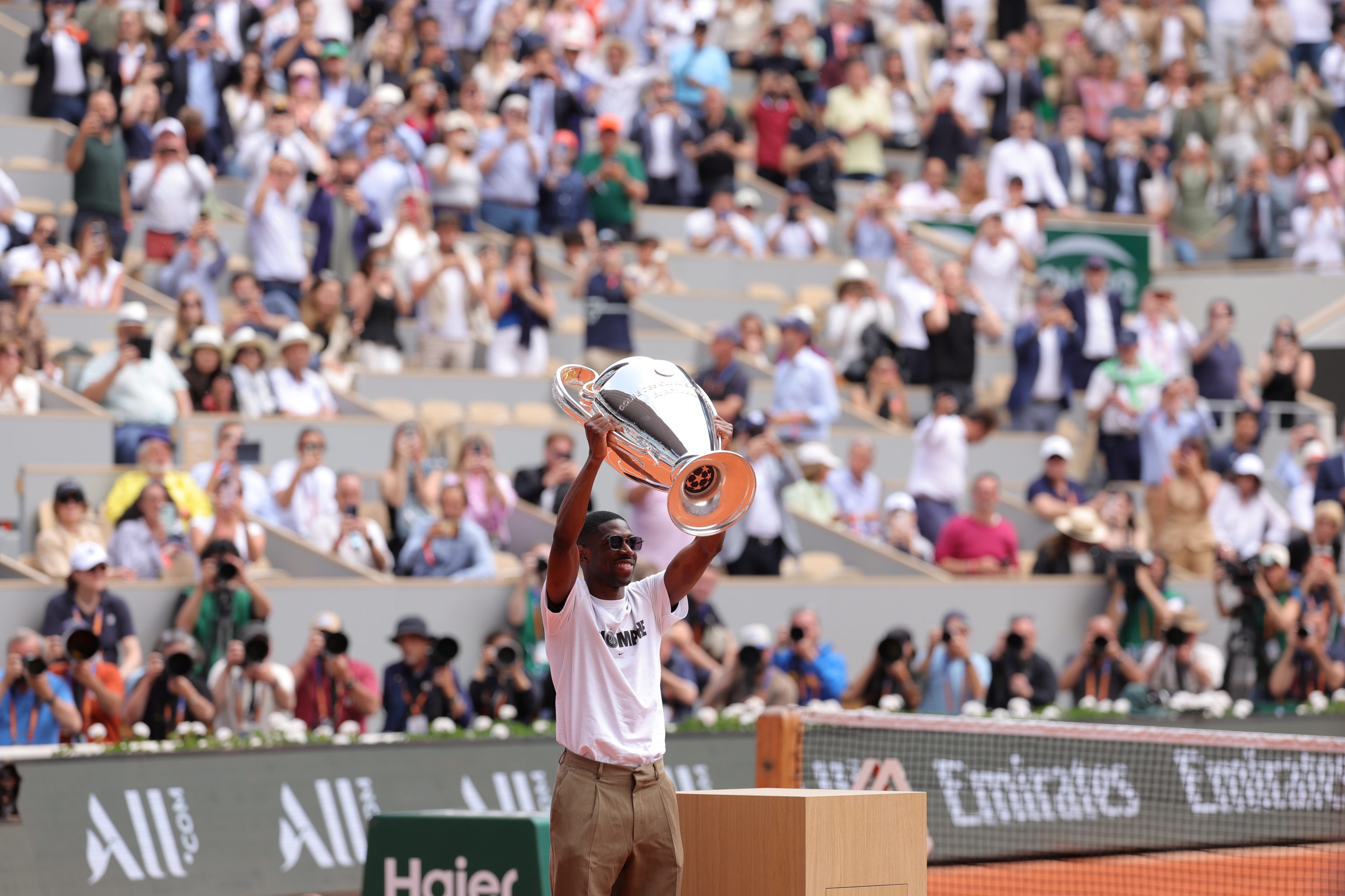 Ousmane Dembélé, Trophée Ligue des champions / Roland-Garros 2025