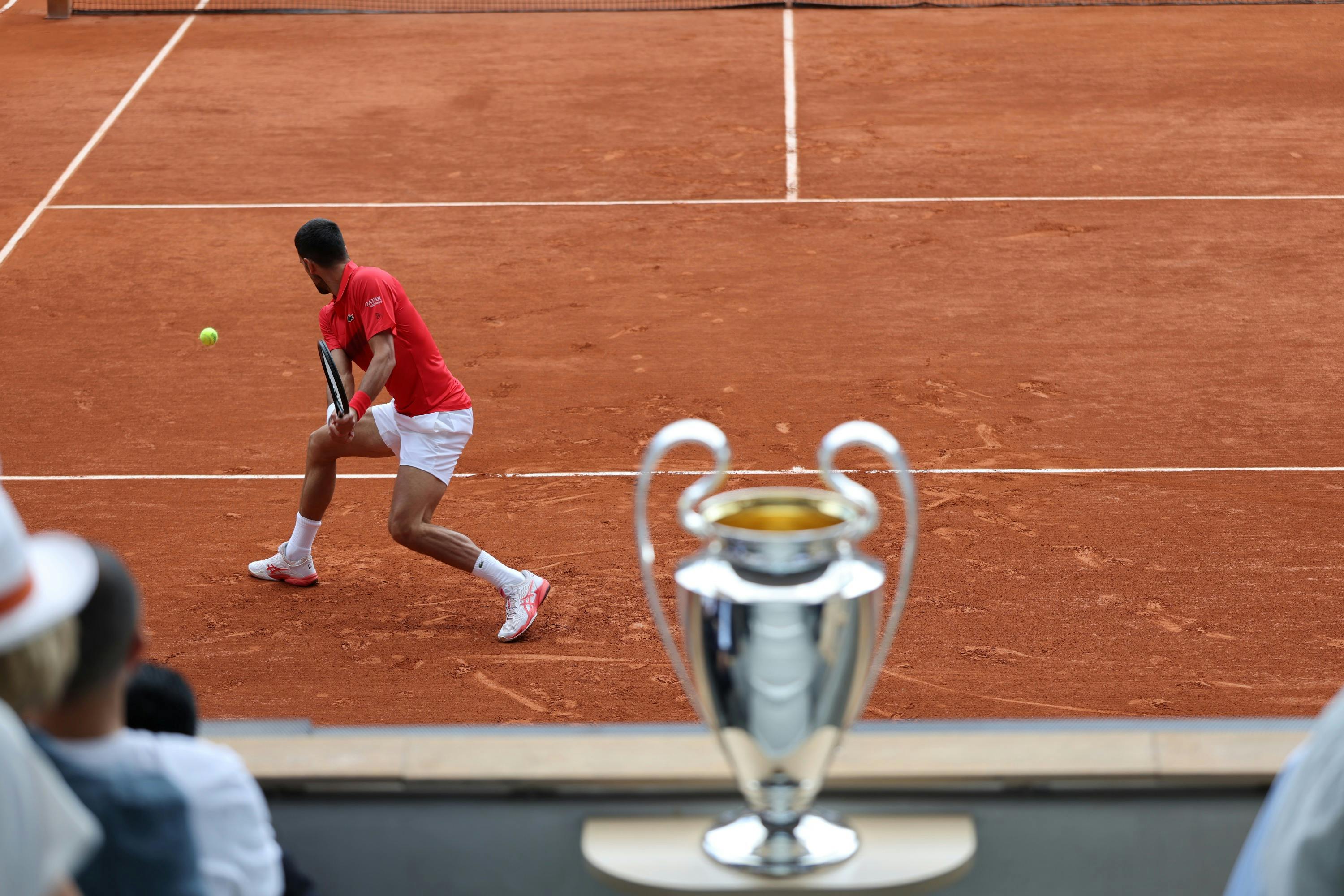 Novak Djokovic, Trophée Ligue des champions / Roland-Garros 2025