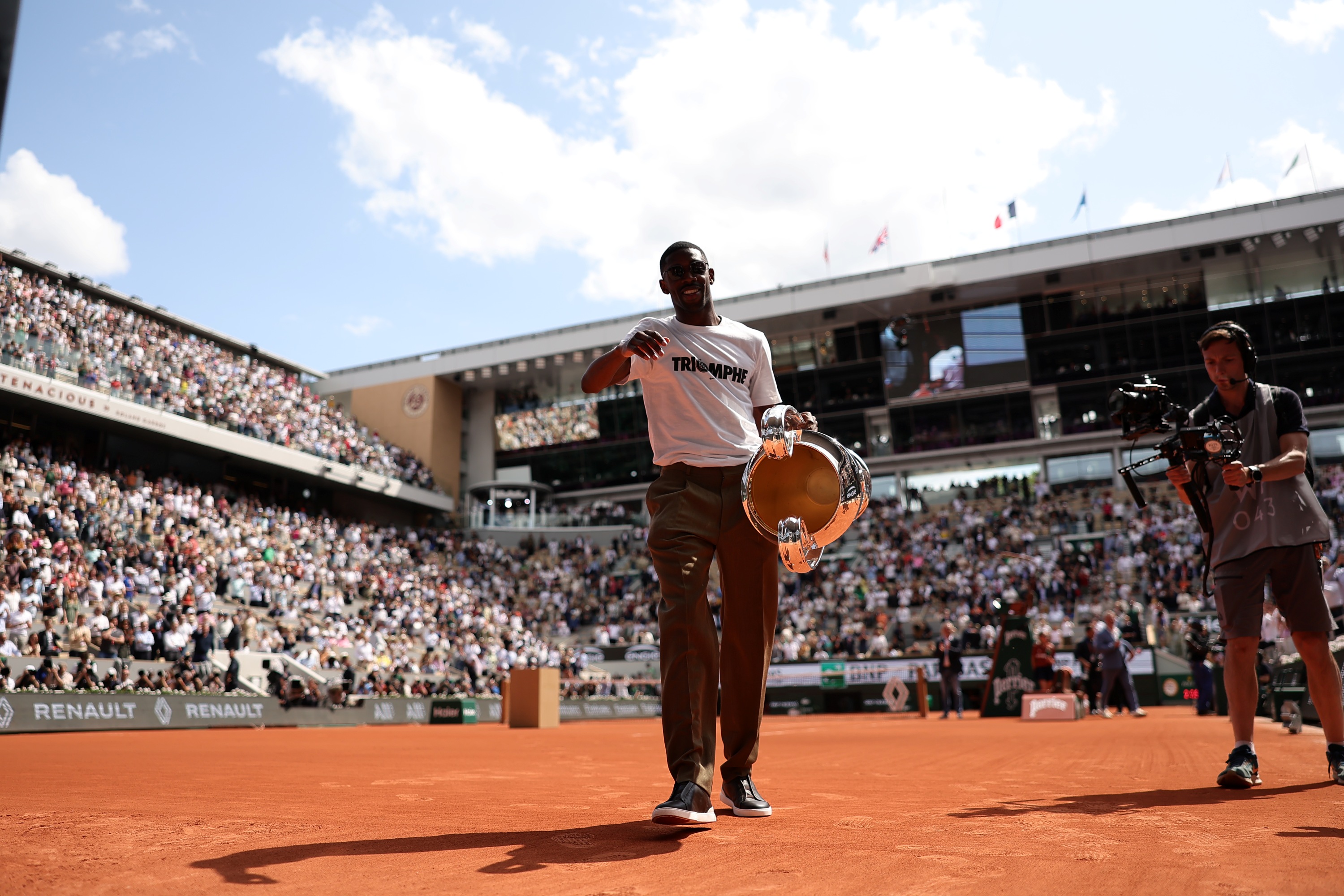 Ousmane Dembélé, Trophée Ligue des champions / Roland-Garros 2025