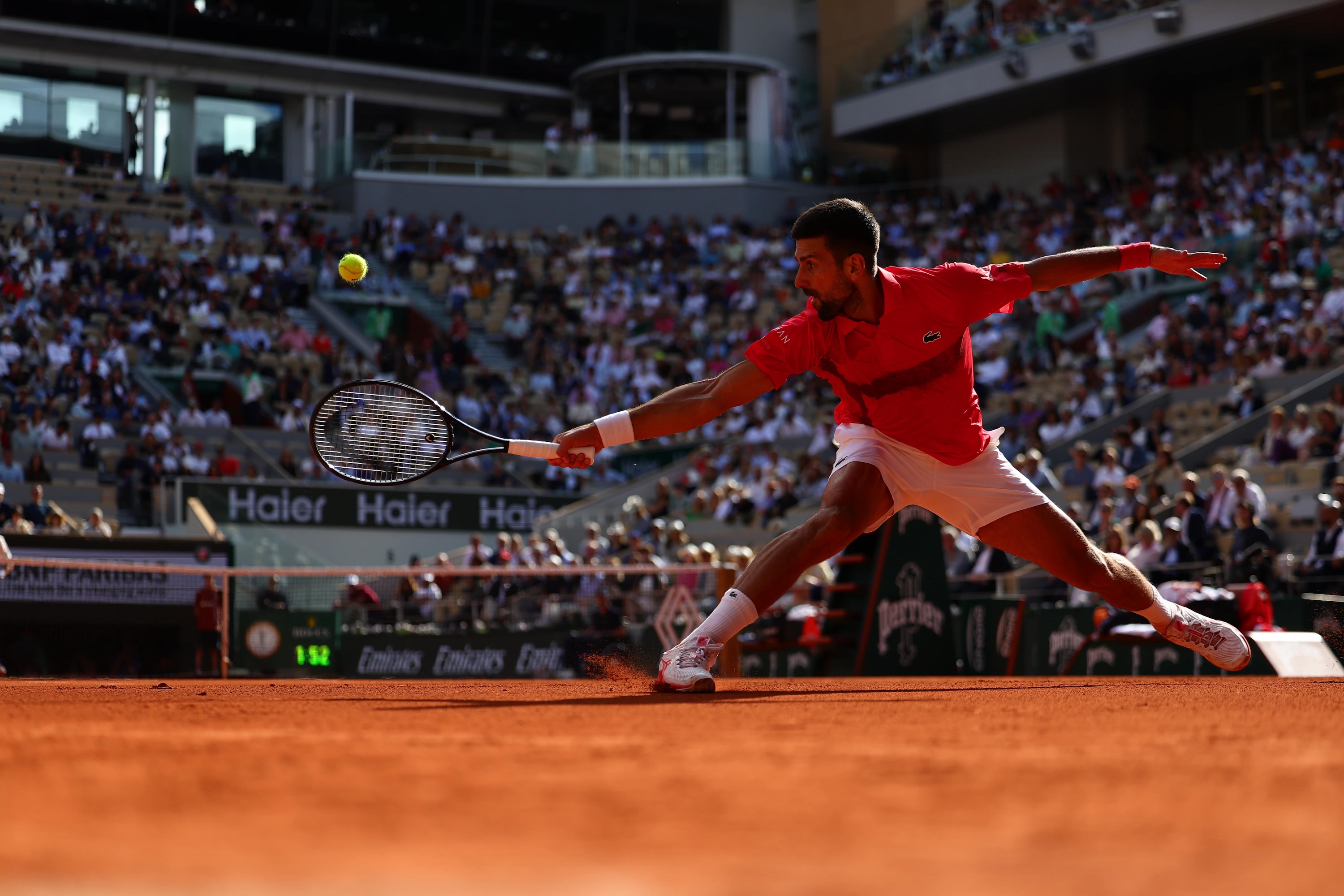 Novak Djokovic, Roland-Garros 2025, fourth round