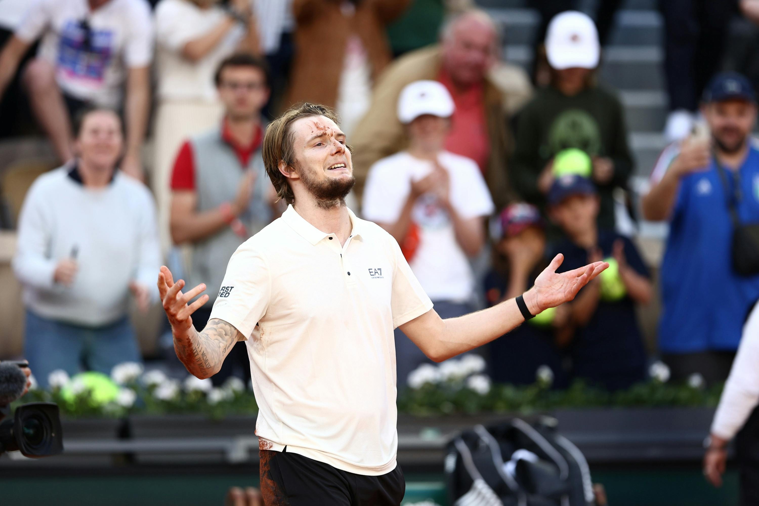 Alexander Bublik / Huitièmes de finale, Roland-Garros 2025