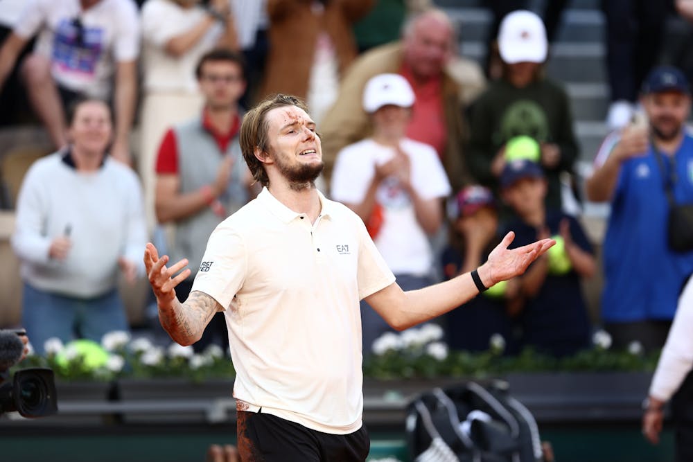 Alexander Bublik / Huitièmes de finale, Roland-Garros 2025