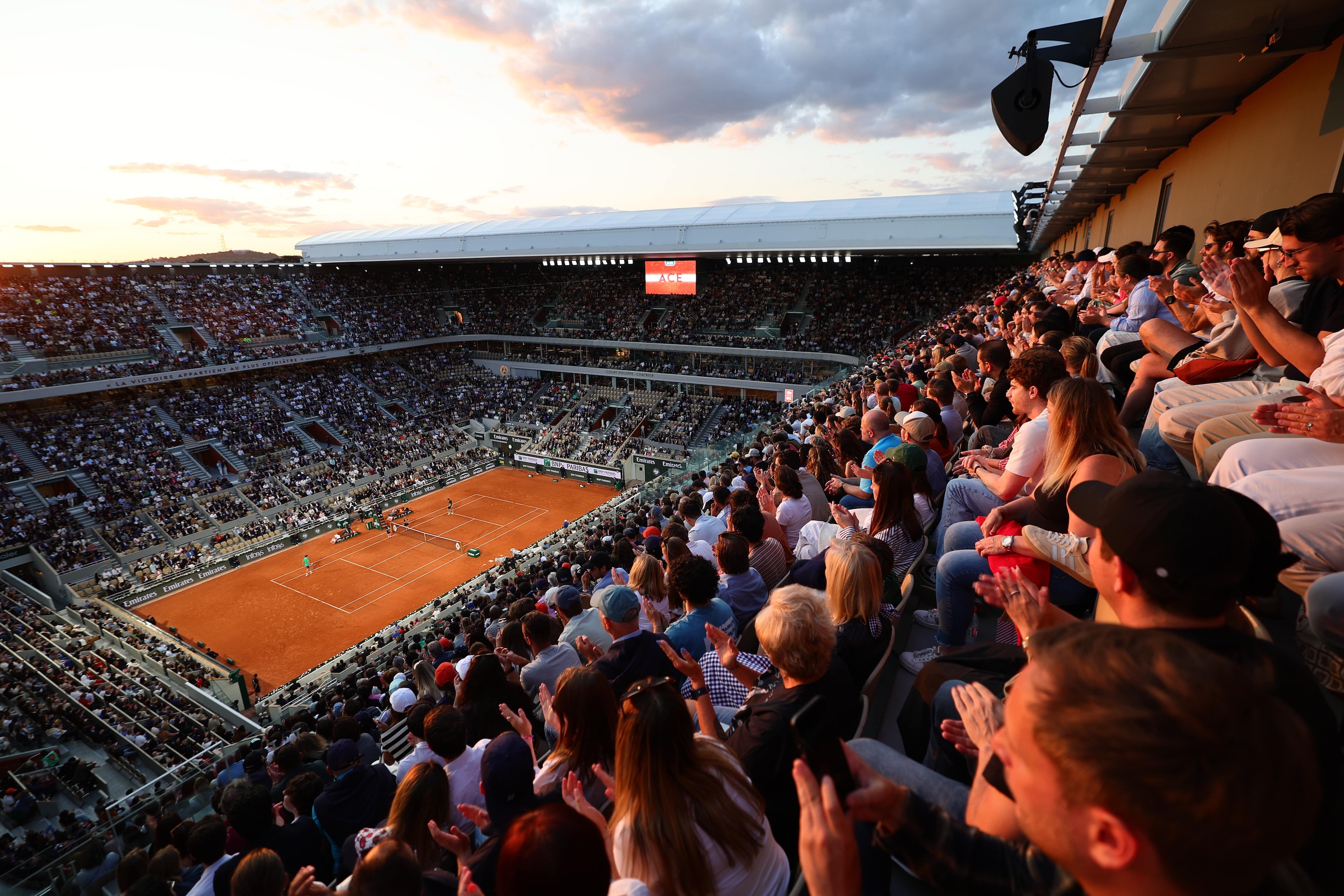 Court Philippe-Chatrier, Roland-Garros 2025