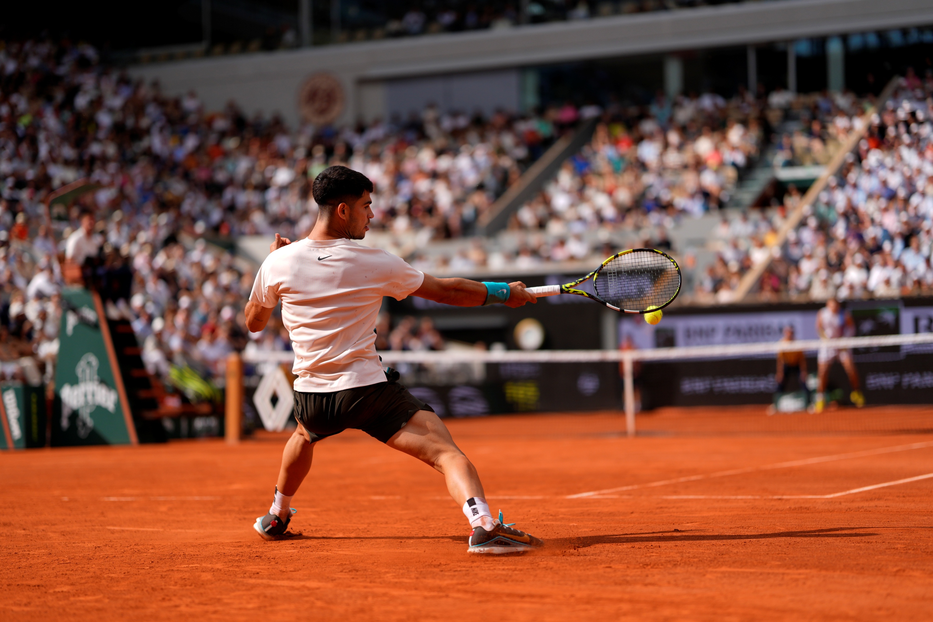 Carlos Alcaraz / Huitièmes de finale, Roland-Garros 2025
