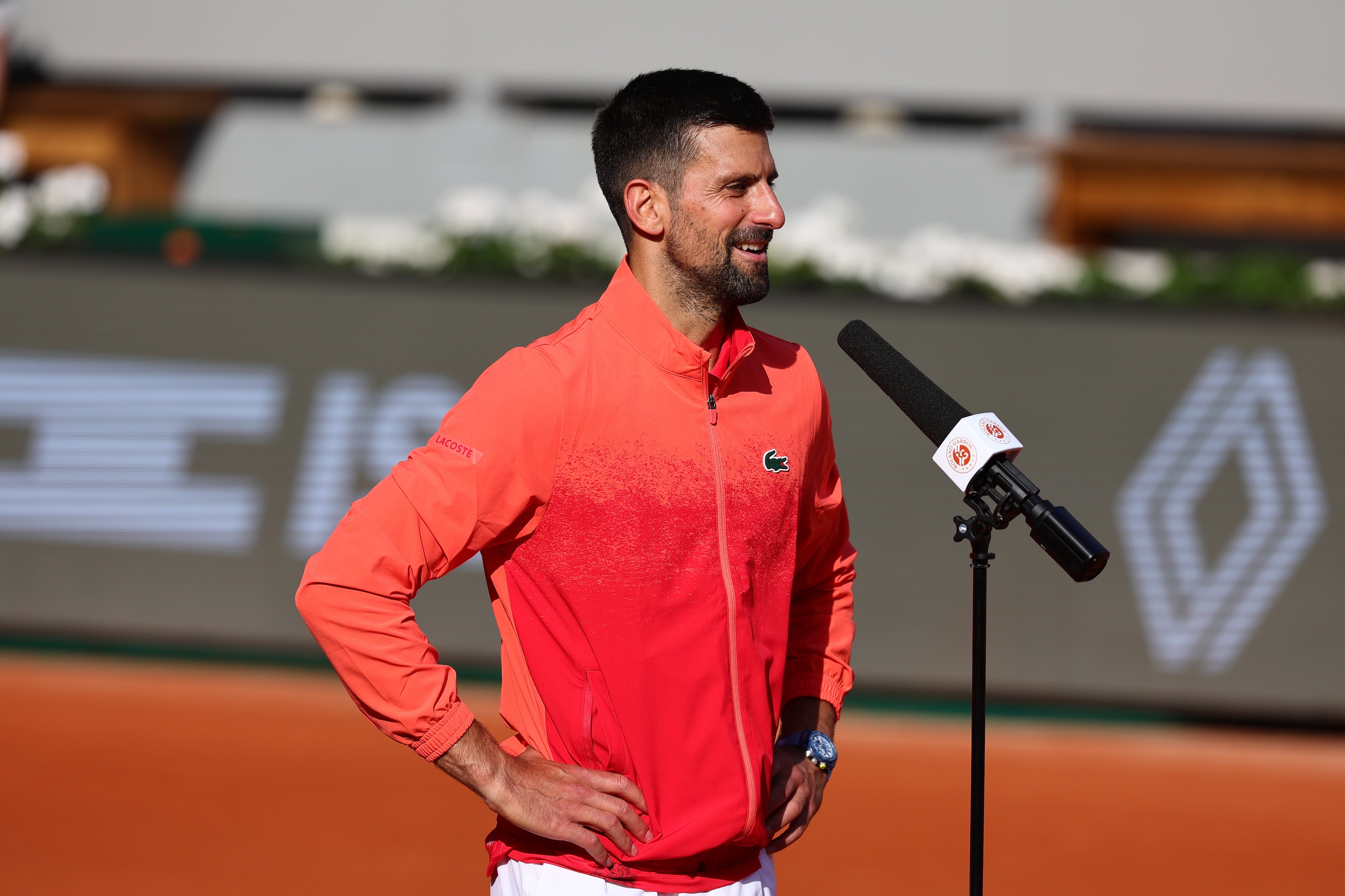Novak Djokovic, Roland-Garros 2025, fourth round