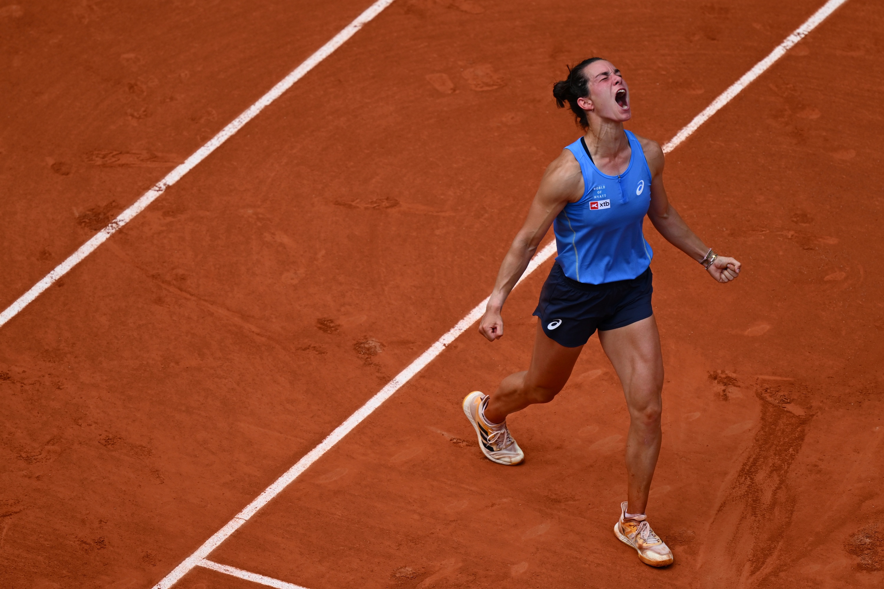 Loïs Boisson / Huitièmes de finale, Roland-Garros 2025